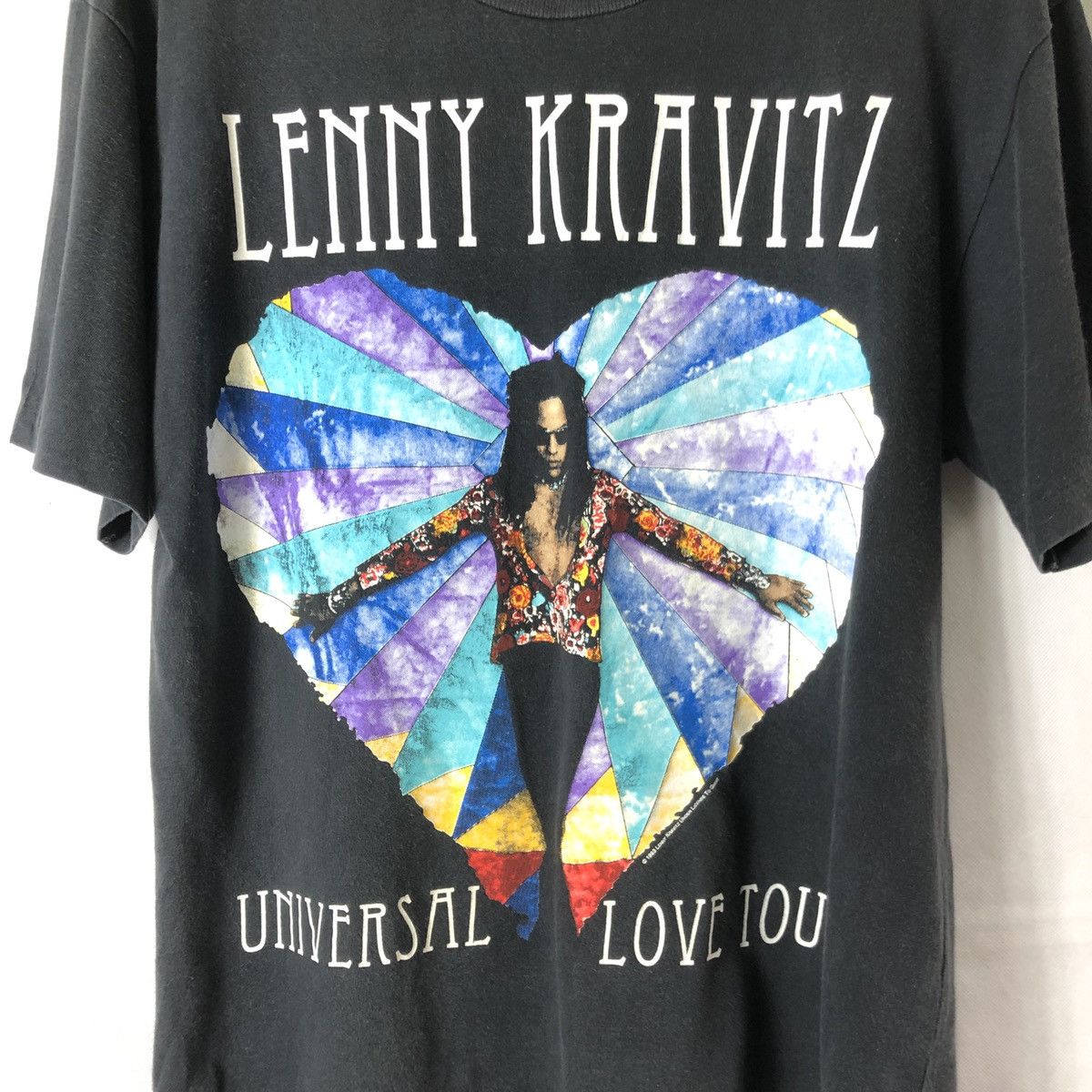 Band Tees Vintage 90s Lenny Kravits Universal Love Tour Tees Size US M / EU 48-50 / 2 - 9 Thumbnail