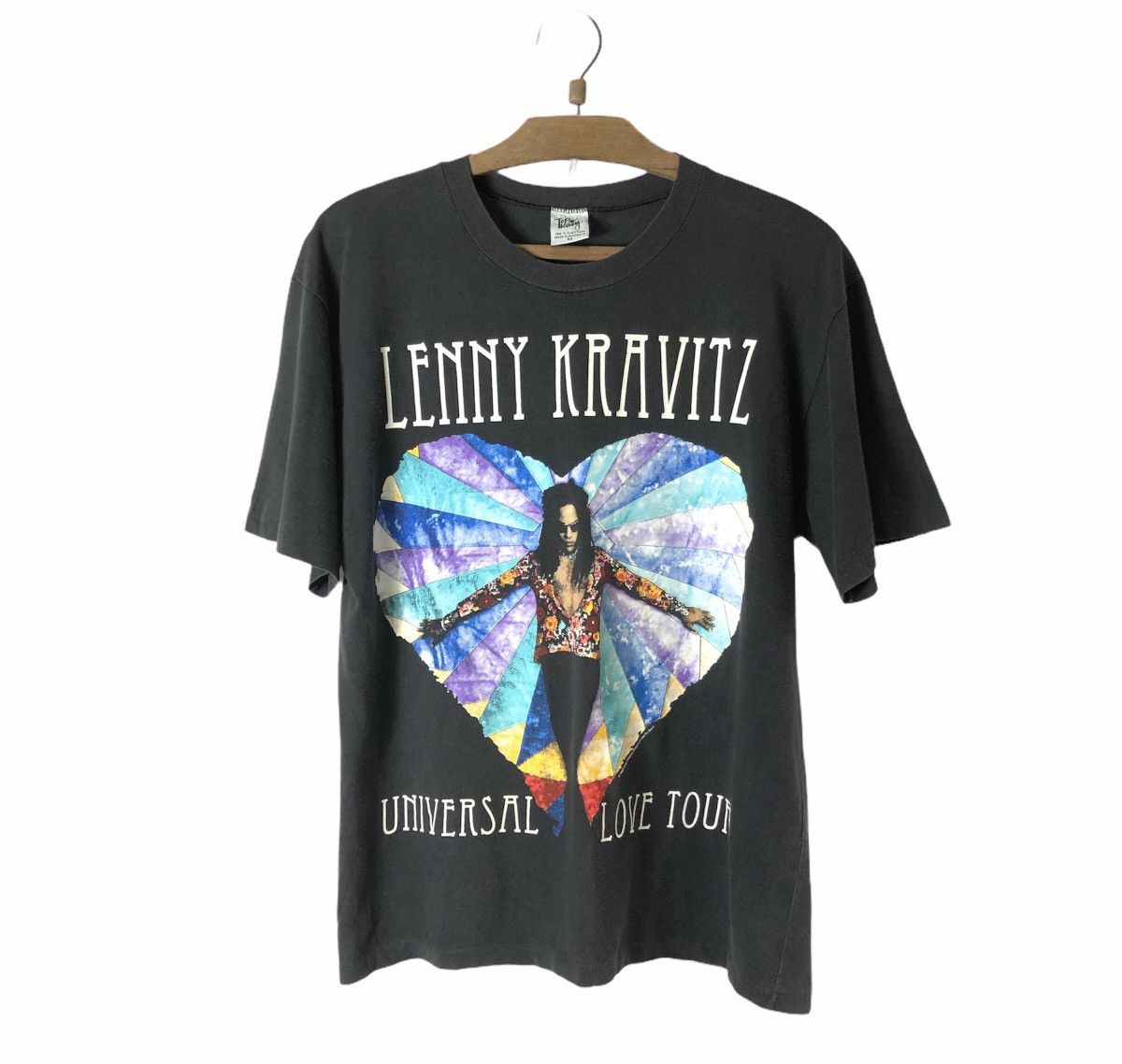 Band Tees Vintage 90s Lenny Kravits Universal Love Tour Tees Size US M / EU 48-50 / 2 - 1 Thumbnail