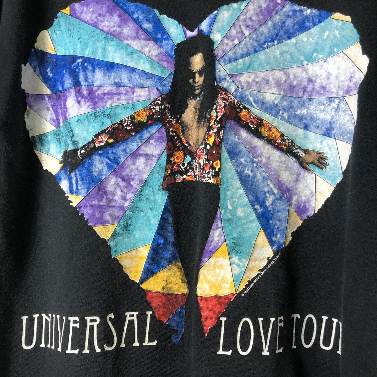 Band Tees Vintage 90s Lenny Kravits Universal Love Tour Tees Size US M / EU 48-50 / 2 - 3 Thumbnail