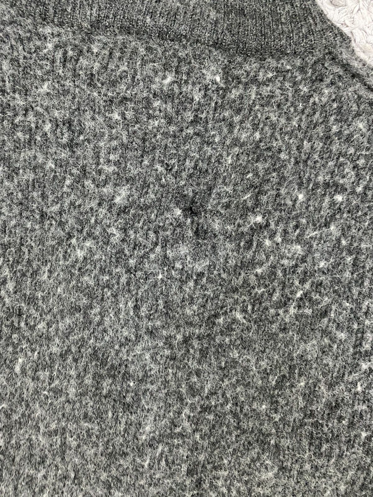 Japanese Brand × Yohji Yamamoto INED HOMME Yohji Yamamoto Wool Stretch Knit Zip Sweater Size US M / EU 48-50 / 2 - 9 Thumbnail