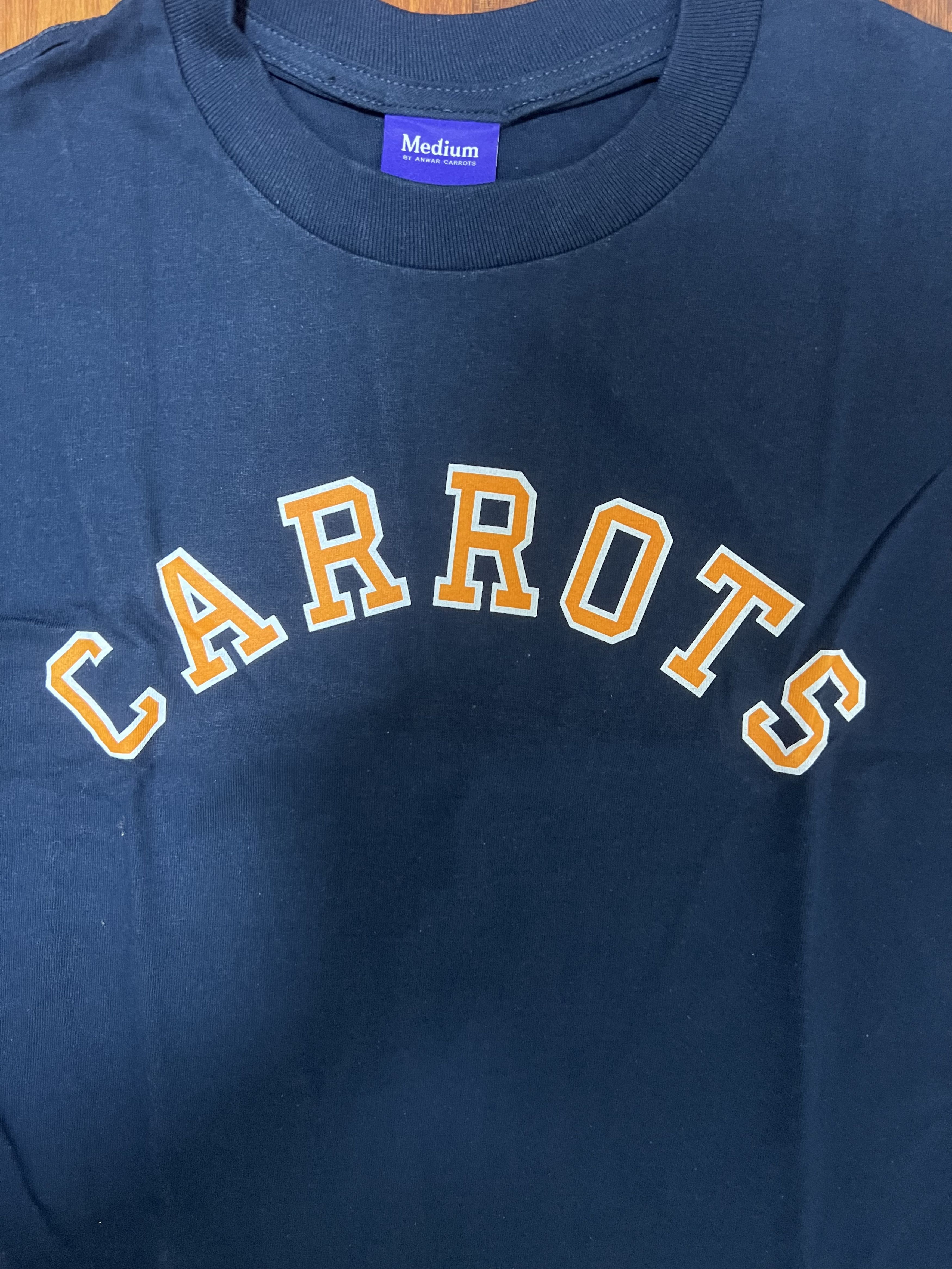 Carrots by Anwar Carrots 💚 SS18 Carrots By Anwar Carrots Collegiate Tee Navy NEW Size US M / EU 48-50 / 2 - 3 Thumbnail