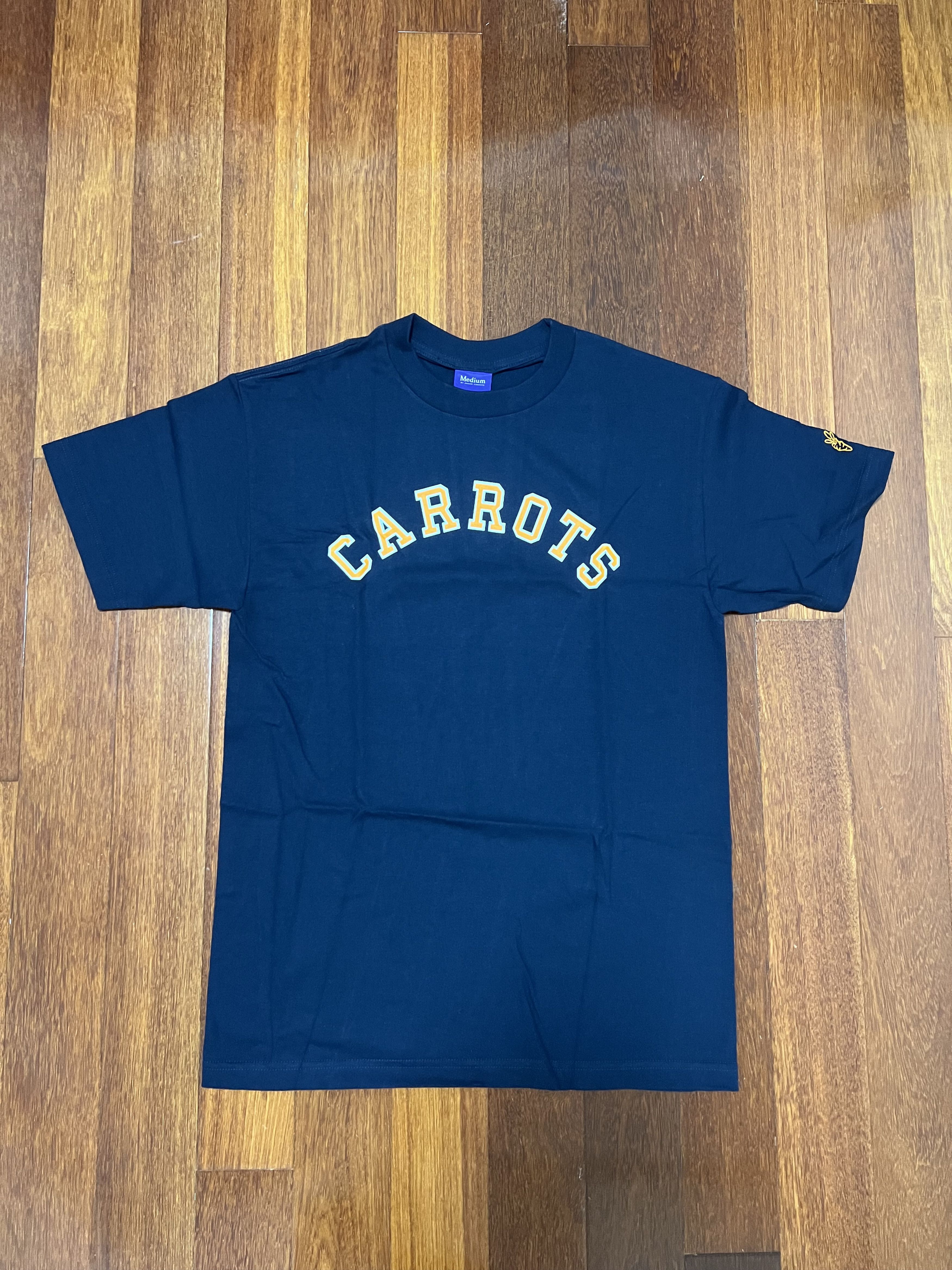Carrots by Anwar Carrots 💚 SS18 Carrots By Anwar Carrots Collegiate Tee Navy NEW Size US M / EU 48-50 / 2 - 1 Thumbnail