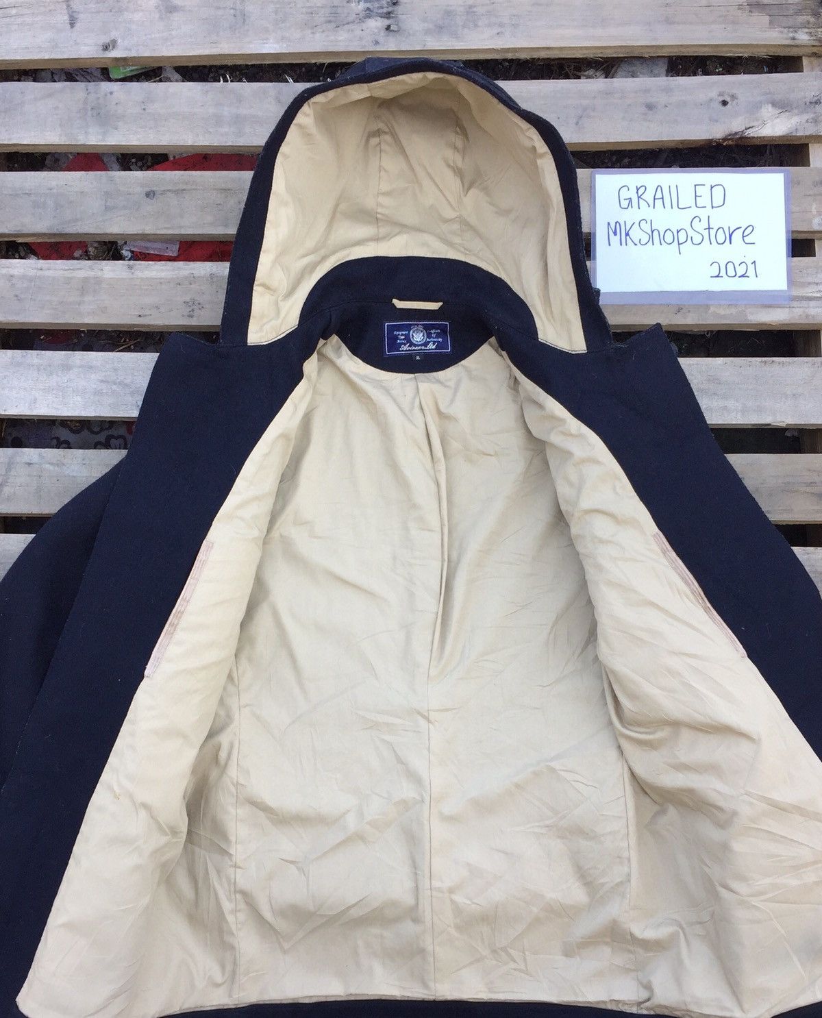 Avirex Avirex Heavy Duffle Coat Jacket Size US XL / EU 56 / 4 - 5 Thumbnail