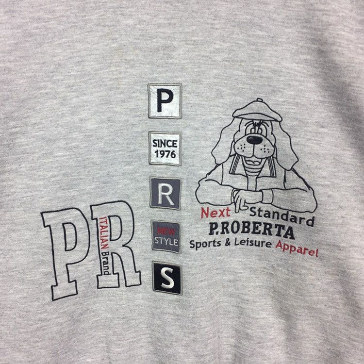 Vintage Paolo roberta italy Sweatshirt Casual Jumper Streetwear Size US M / EU 48-50 / 2 - 2 Thumbnail