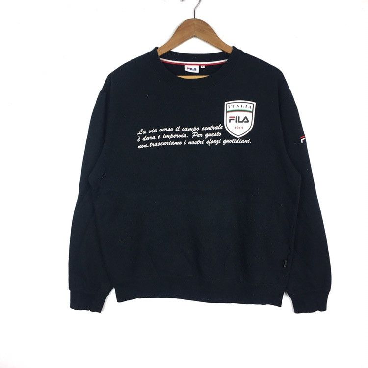 Fila Fila biella italia Sweatshirt Casual Jumper Pullover Grailed