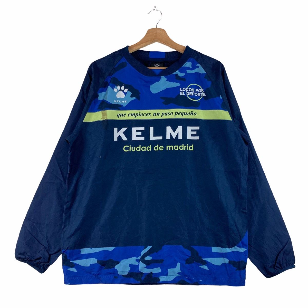 Vintage Vintage JACKET KELME JERSEY pullover jumper Size US L / EU 52-54 / 3 - 1 Thumbnail