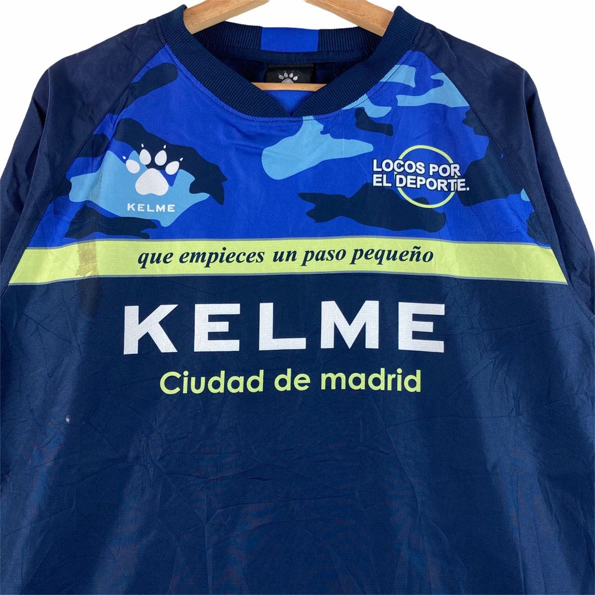 Vintage Vintage JACKET KELME JERSEY pullover jumper Size US L / EU 52-54 / 3 - 3 Thumbnail