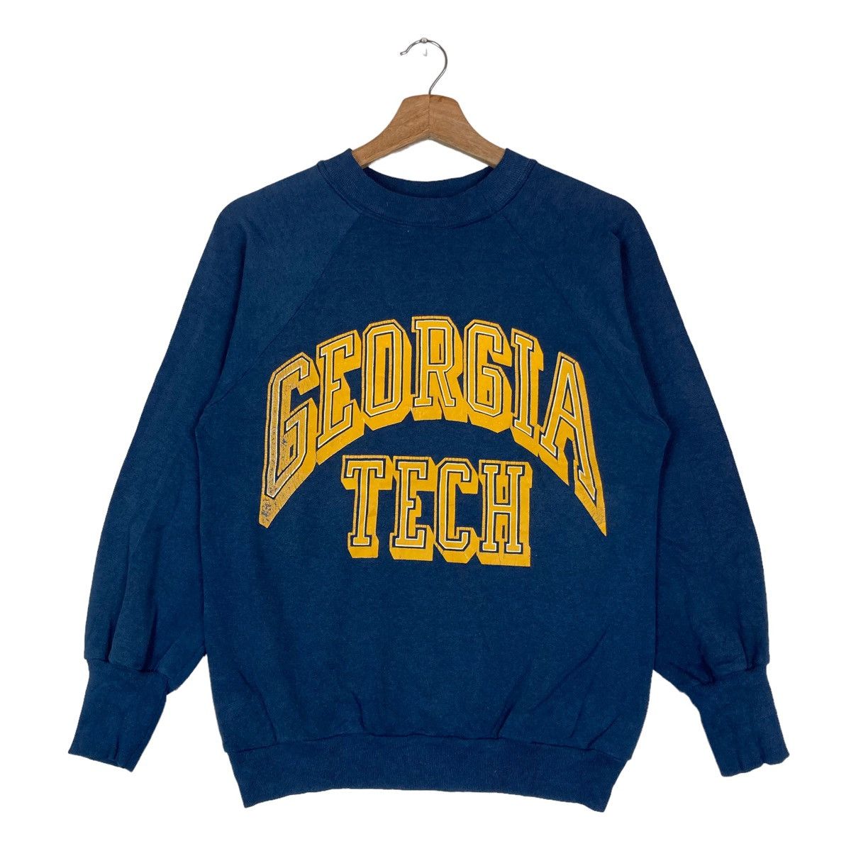 Vintage Signal Georgia Tech Pullover Jumper Sweatshirt