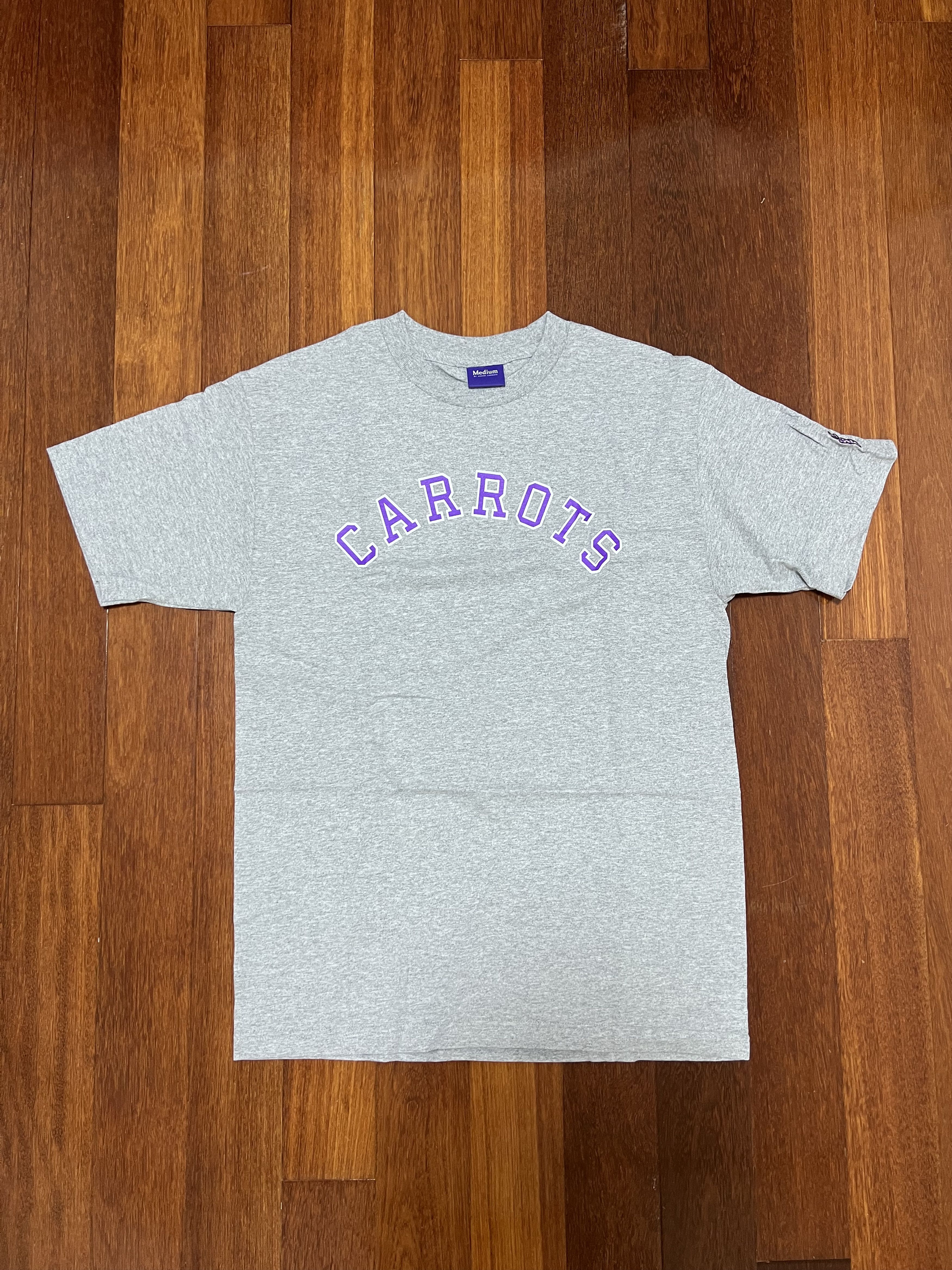Carrots by Anwar Carrots 💚 SS18 Carrots By Anwar Carrots Collegiate Tee Grey NEW Size US M / EU 48-50 / 2 - 1 Thumbnail