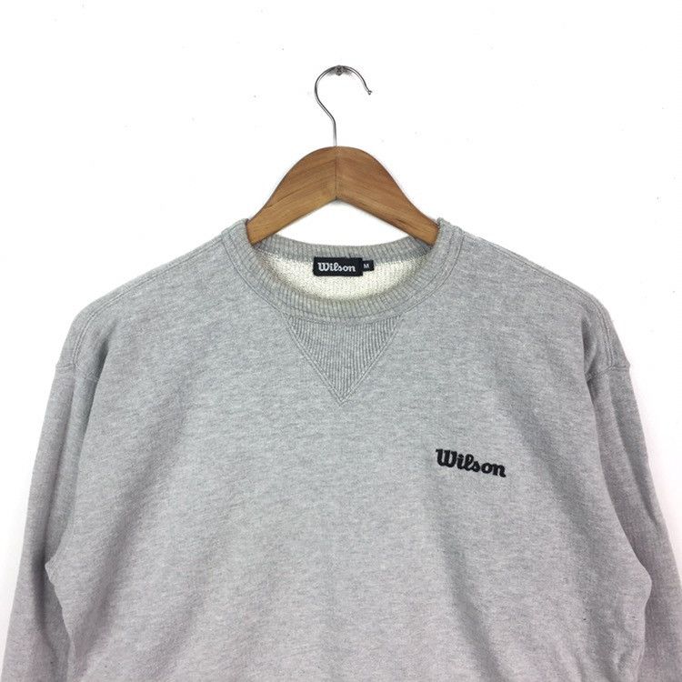 Wilson Wilson sports sweatshirt Casual Jumper Streetwear pullover Size US M / EU 48-50 / 2 - 2 Thumbnail