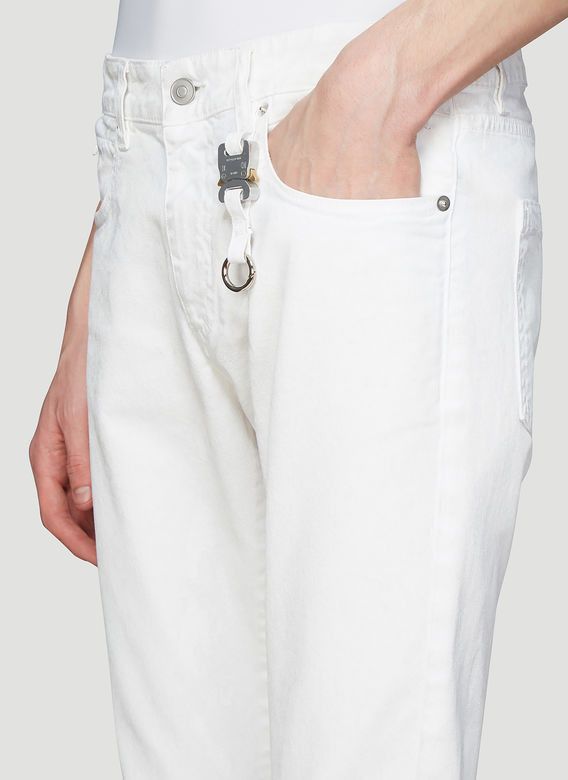Alyx White Keychain Jeans (BRAND NEW) Size US 32 / EU 48 - 2 Thumbnail