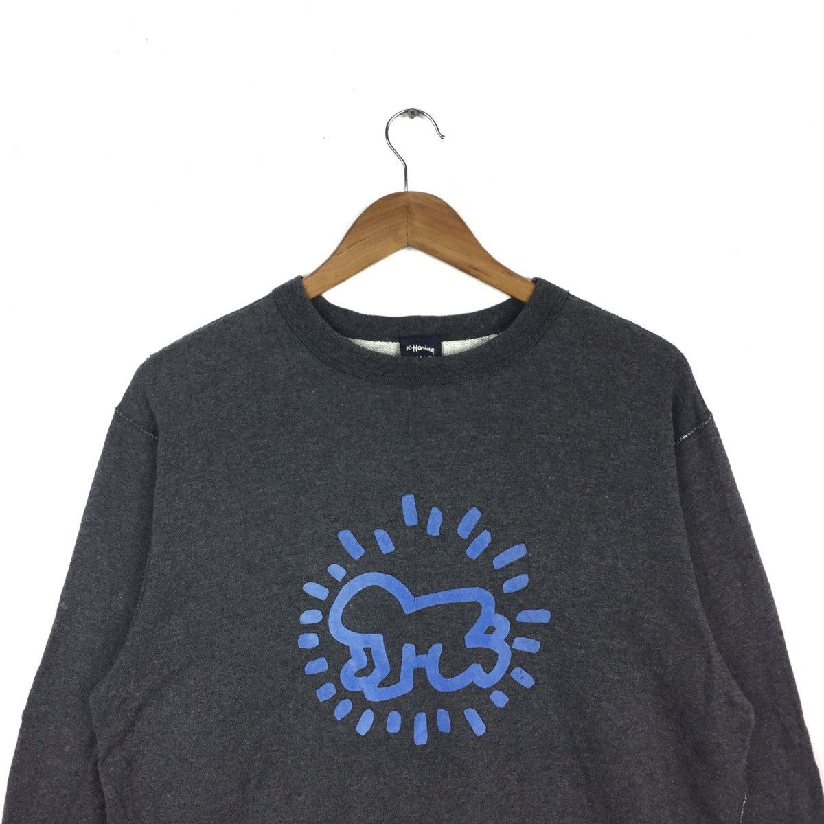 Keith Haring Keith haring Sweatshirt Casual Jumper Streetwear pop arts Size US M / EU 48-50 / 2 - 2 Thumbnail