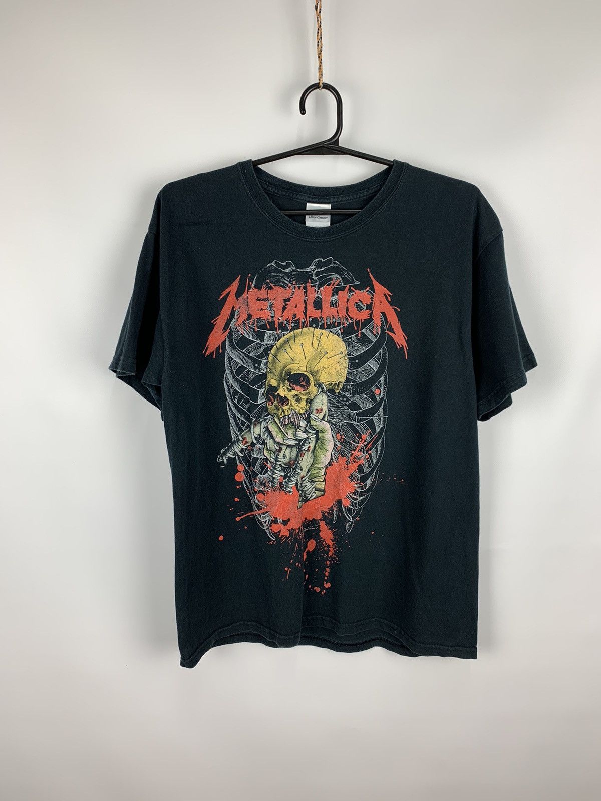 Band Tees × Metallica × Vintage Metallica Pushead 2008 T shirt Size US L / EU 52-54 / 3 - 1 Thumbnail