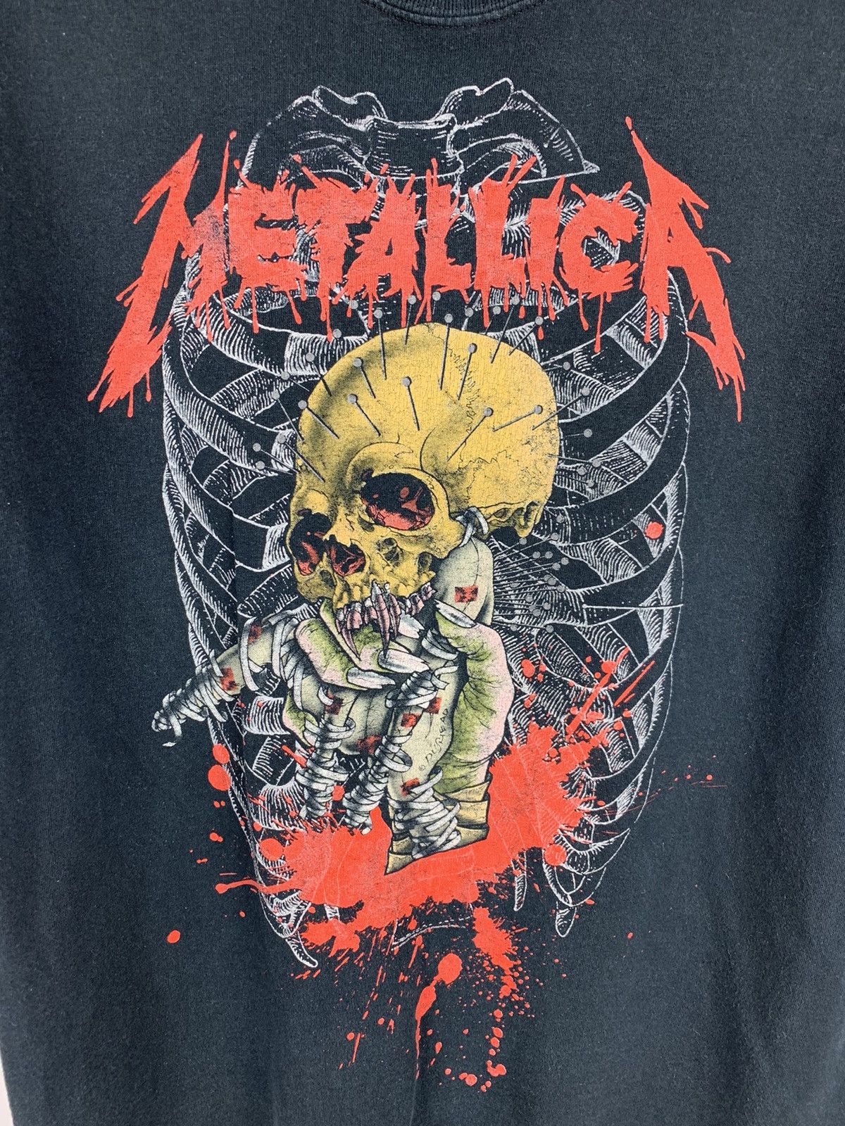 Band Tees × Metallica × Vintage Metallica Pushead 2008 T shirt Size US L / EU 52-54 / 3 - 2 Thumbnail