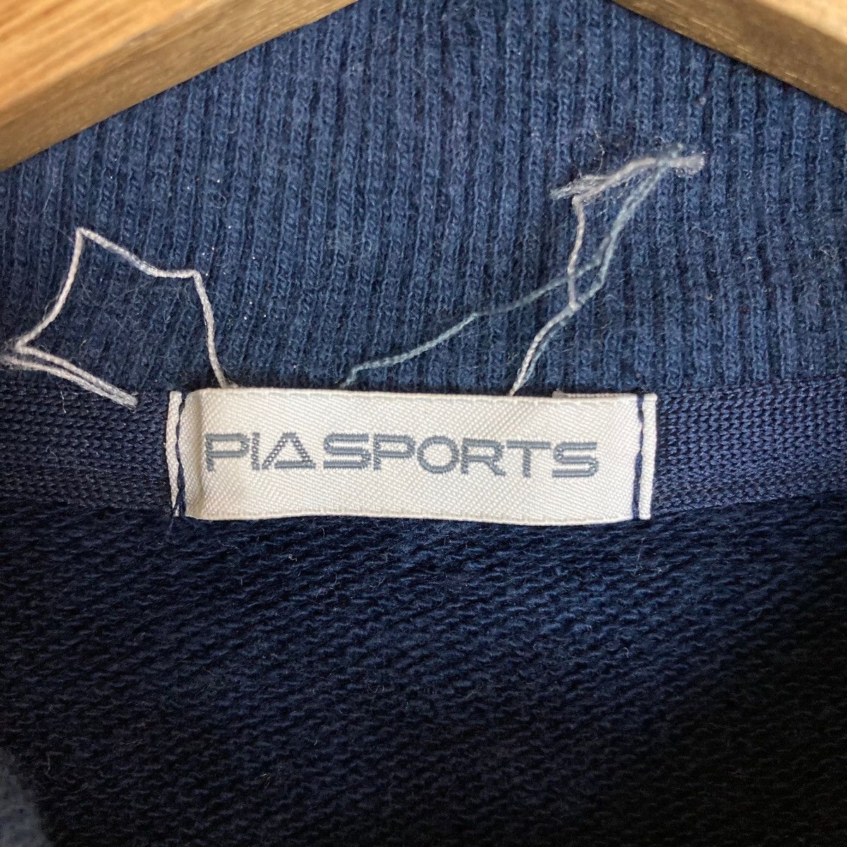 Vintage Vintage Pia Sports Quarter Zip Pullover Jumper Sweatshirt Size US M / EU 48-50 / 2 - 6 Thumbnail