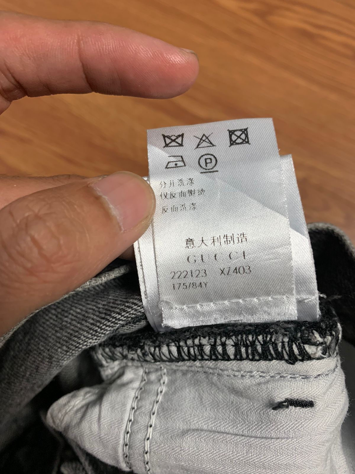Gucci Gucci 2010 Grey Washed Denim Size US 32 / EU 48 - 15 Thumbnail