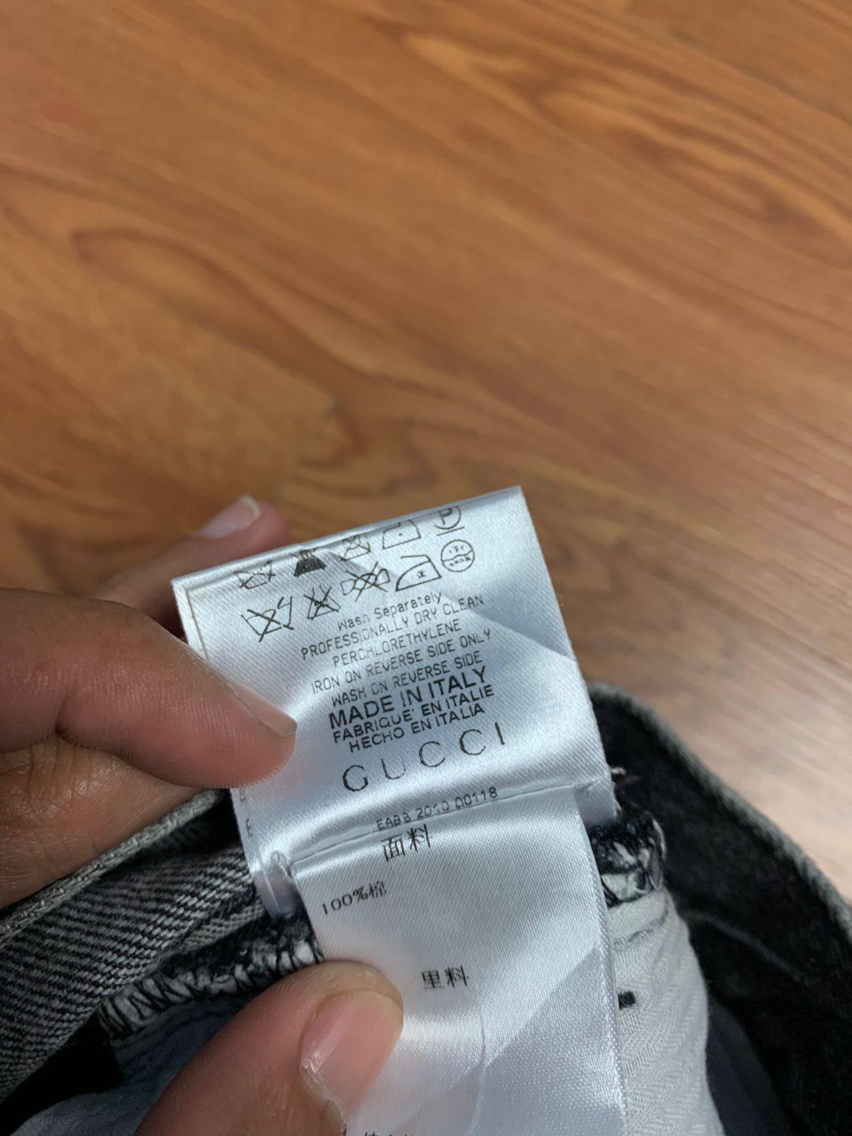 Gucci Gucci 2010 Grey Washed Denim Size US 32 / EU 48 - 14 Thumbnail