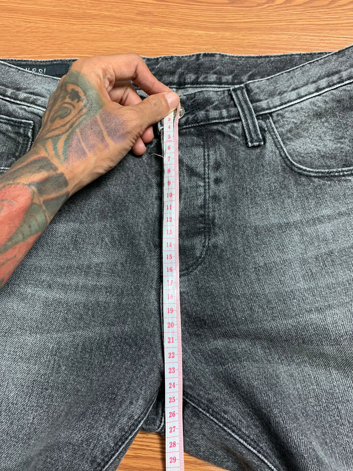 Gucci Gucci 2010 Grey Washed Denim Size US 32 / EU 48 - 20 Thumbnail