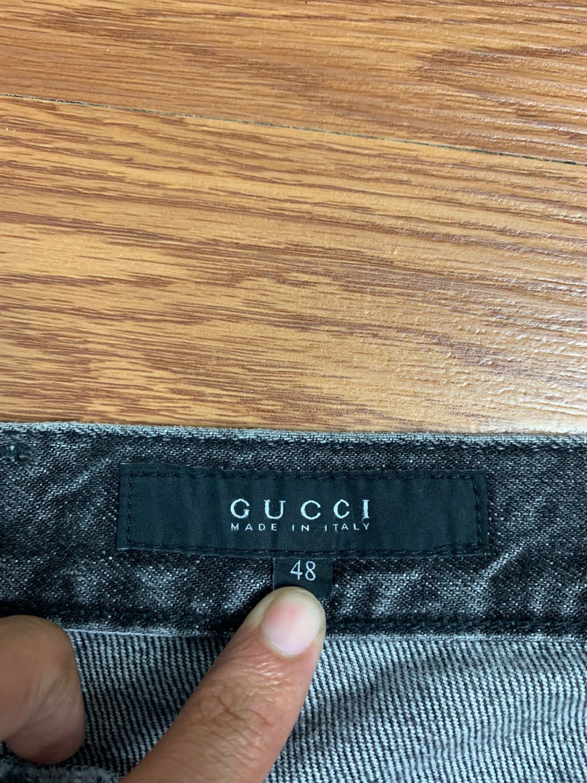 Gucci Gucci 2010 Grey Washed Denim Size US 32 / EU 48 - 10 Thumbnail
