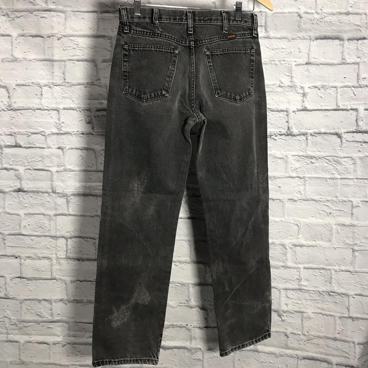 Vintage Vintage 90s Rustler Black Denim Jeans | Grailed