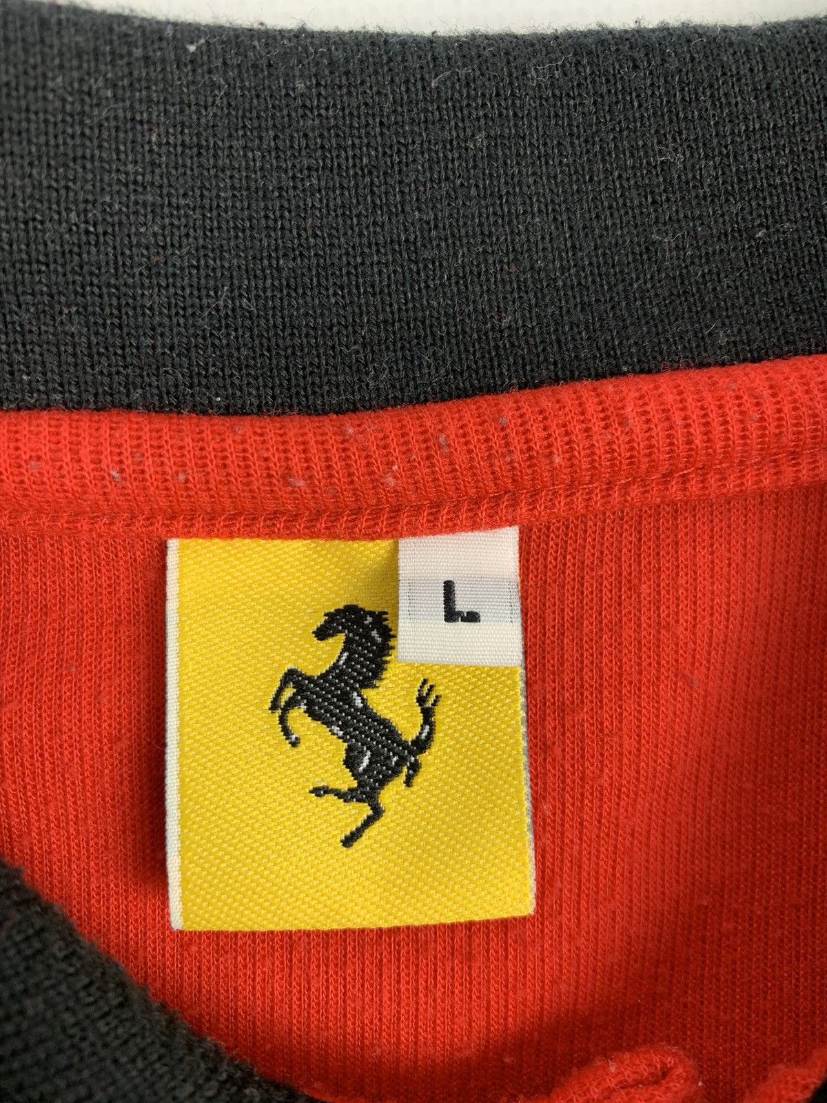 Ferrari Ferrari 1996 Polo T Shirt Michael Schumacher Size US L / EU 52-54 / 3 - 4 Thumbnail
