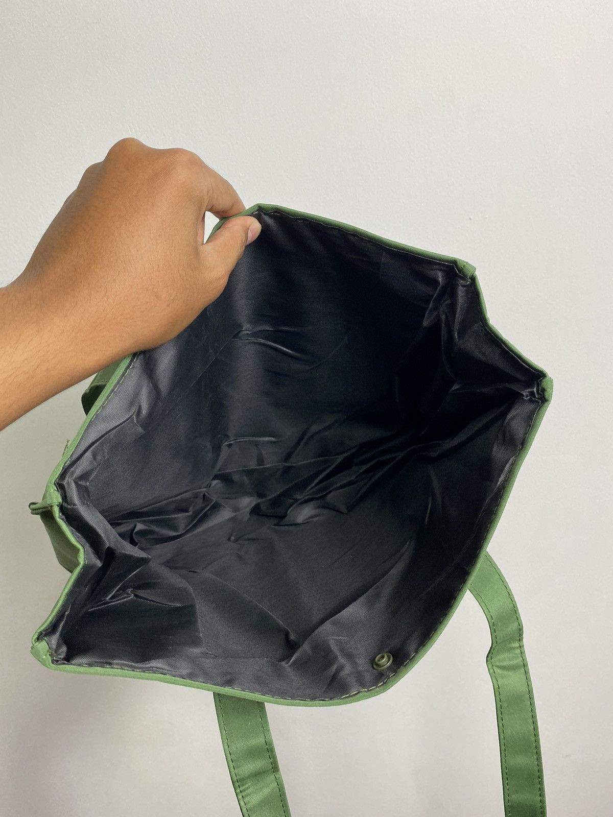 Stussy Stussy Military Color Tote Bag Army Green Size ONE SIZE - 7 Thumbnail