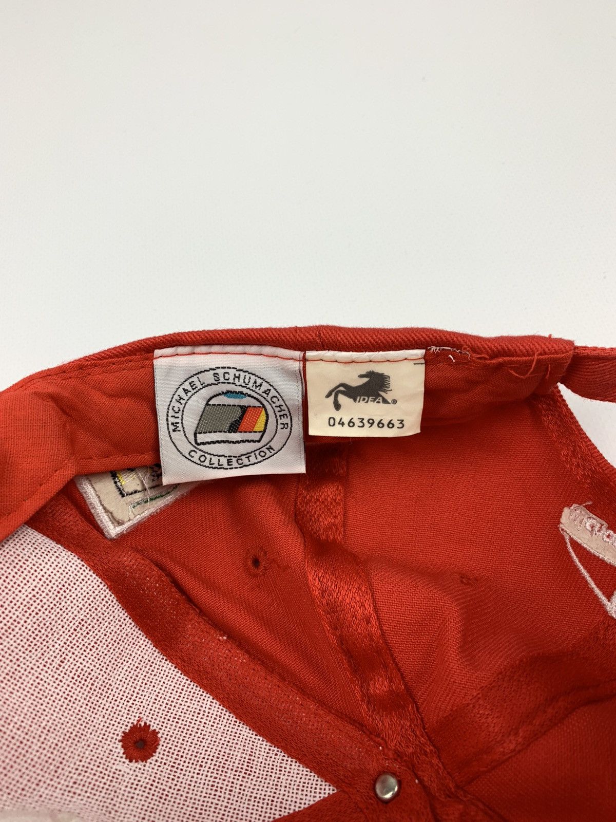Vintage Michael Schumacher 2000 Hat Cap Vintage Racing Size ONE SIZE - 7 Thumbnail