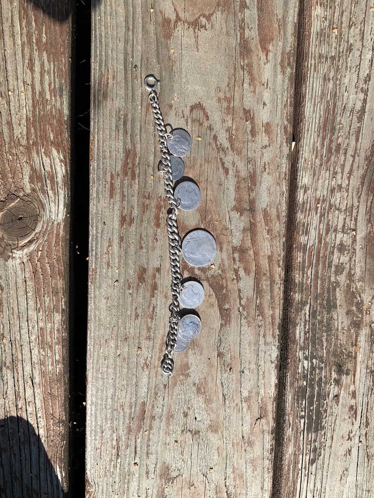 Vintage Rare Vintage Sterling Silver Bracelet Size ONE SIZE - 2 Thumbnail