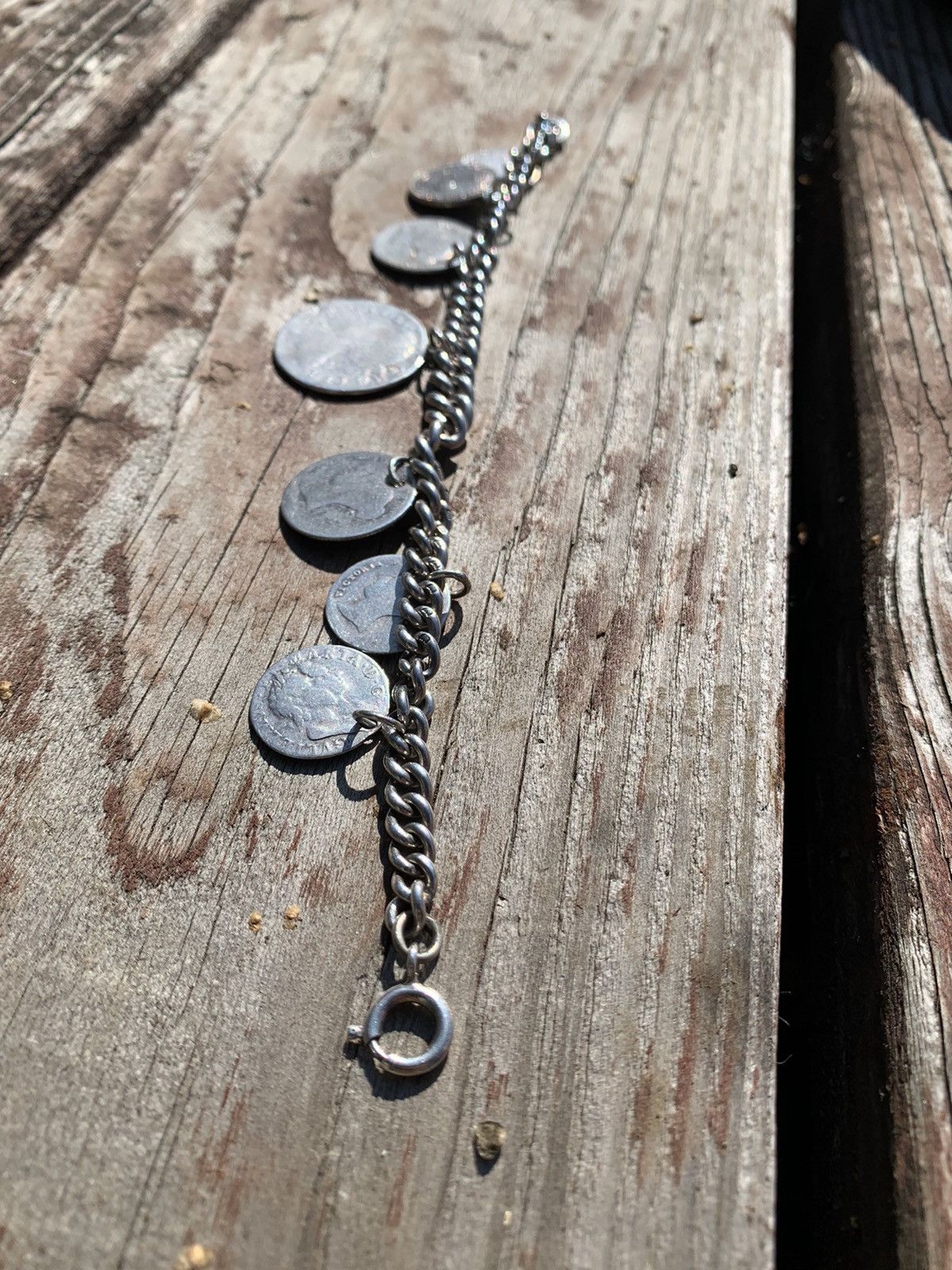 Vintage Rare Vintage Sterling Silver Bracelet Size ONE SIZE - 3 Thumbnail