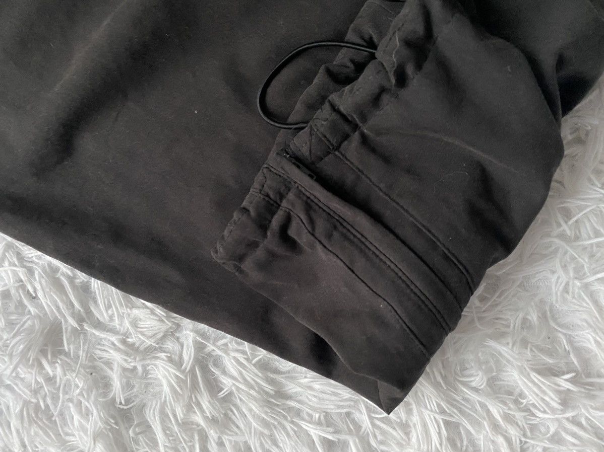 Nike Vintage Nike Y2K Cotton Cargo Drill Black Track Pants Size US 34 / EU 50 - 4 Thumbnail
