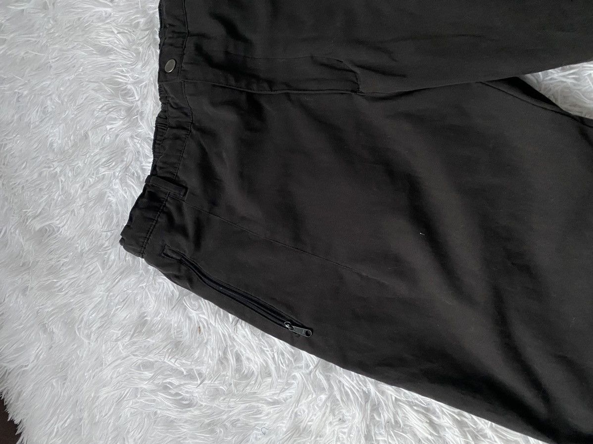 Nike Vintage Nike Y2K Cotton Cargo Drill Black Track Pants Size US 34 / EU 50 - 5 Thumbnail