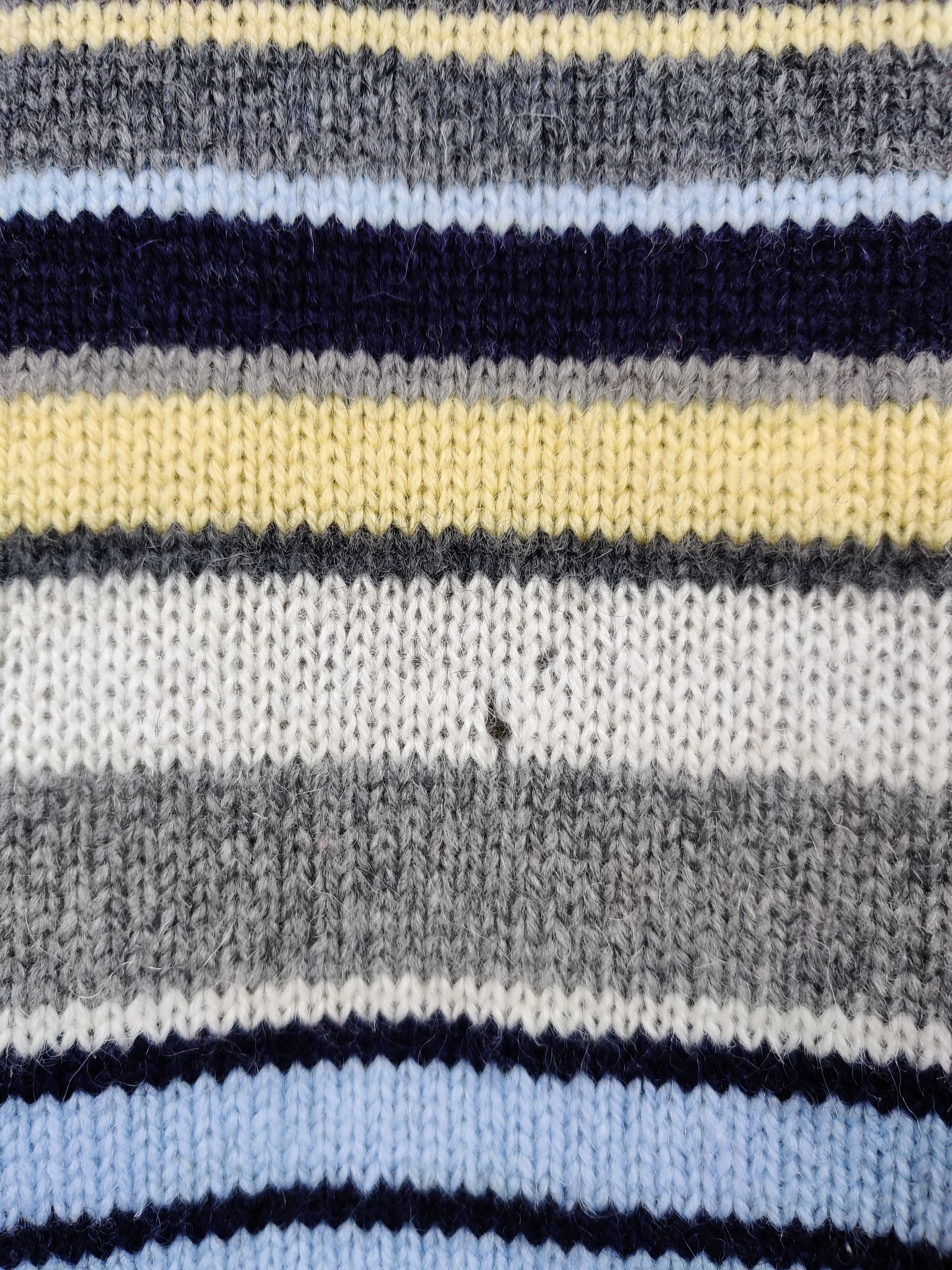 Japanese Brand Vintage Prime Sport Stripe Knit Sweater Jacket Size US M / EU 48-50 / 2 - 12 Thumbnail