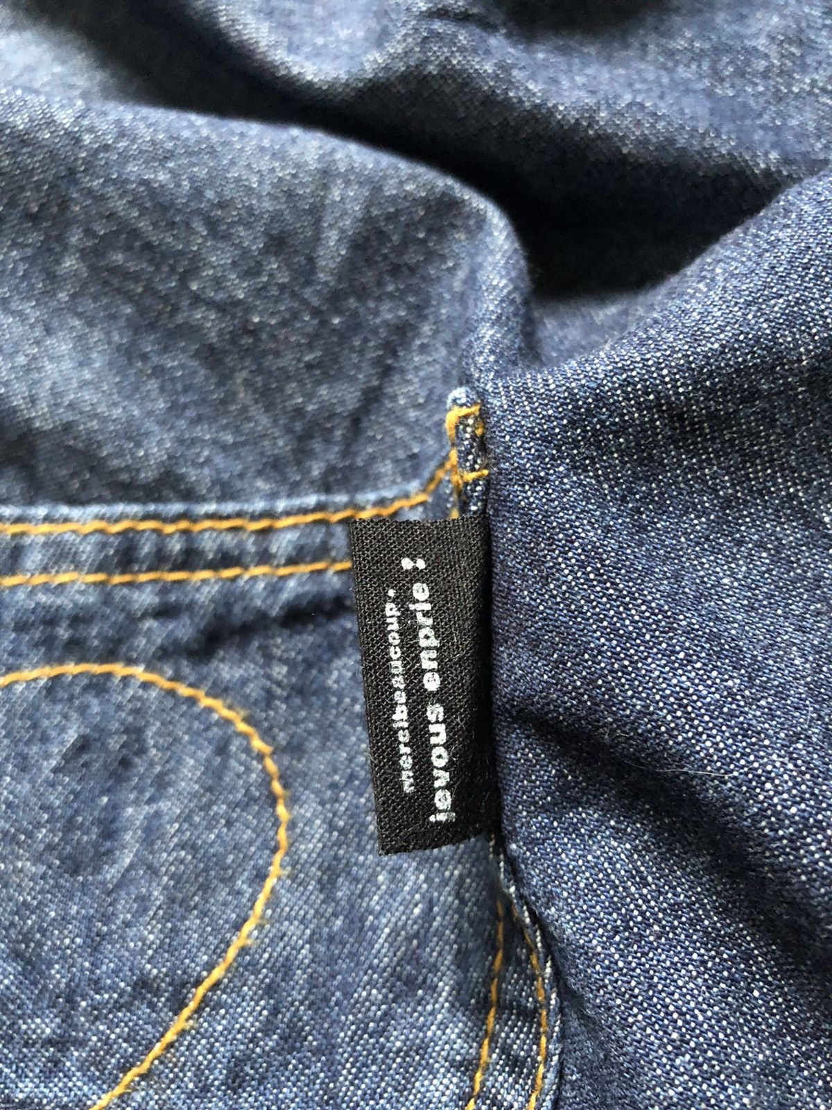 Issey Miyake × Japanese Brand × mercibeaucoup Mercibeaucoup drop crotch denim pants Size US 30 / EU 46 - 10 Thumbnail