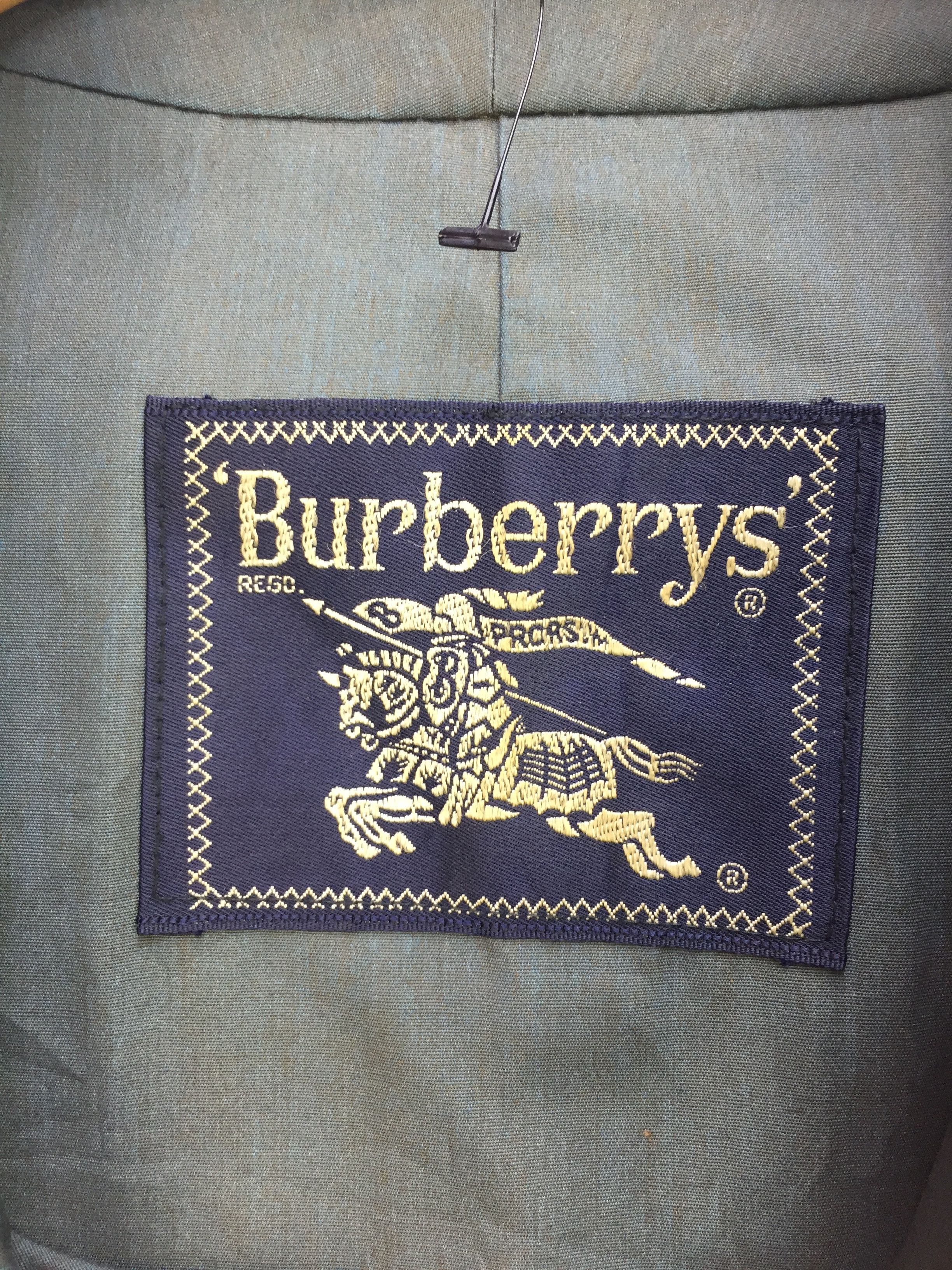 Burberry AUTHENTIC BURBERRYS TRENCHCOAT JACKET Size US M / EU 48-50 / 2 - 4 Thumbnail