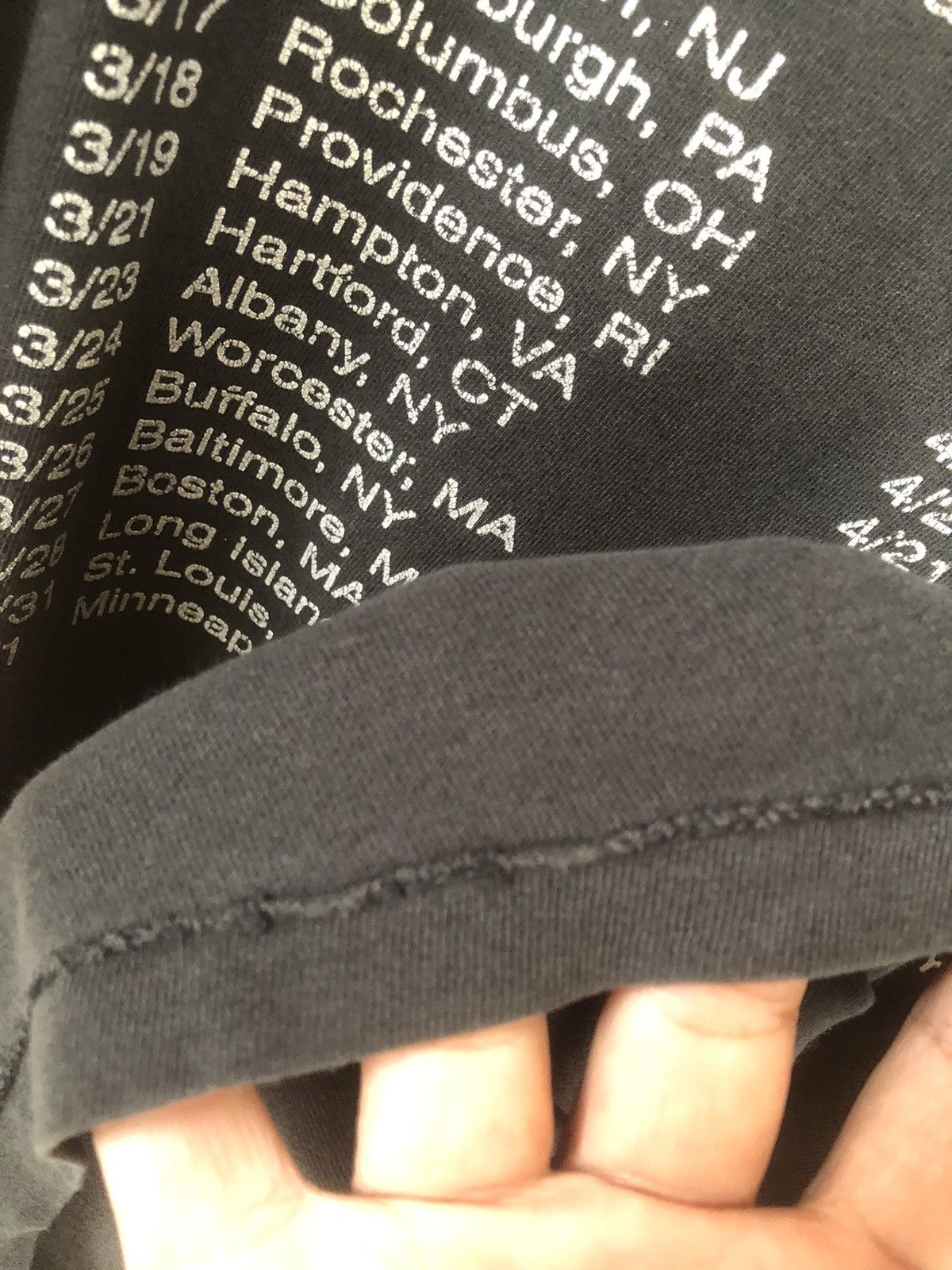 Rap Tees × Vintage × Wu-Tang Clan Vintage 90s METHOD MAN hard Knock Life Tour 99 Size US XL / EU 56 / 4 - 14 Thumbnail