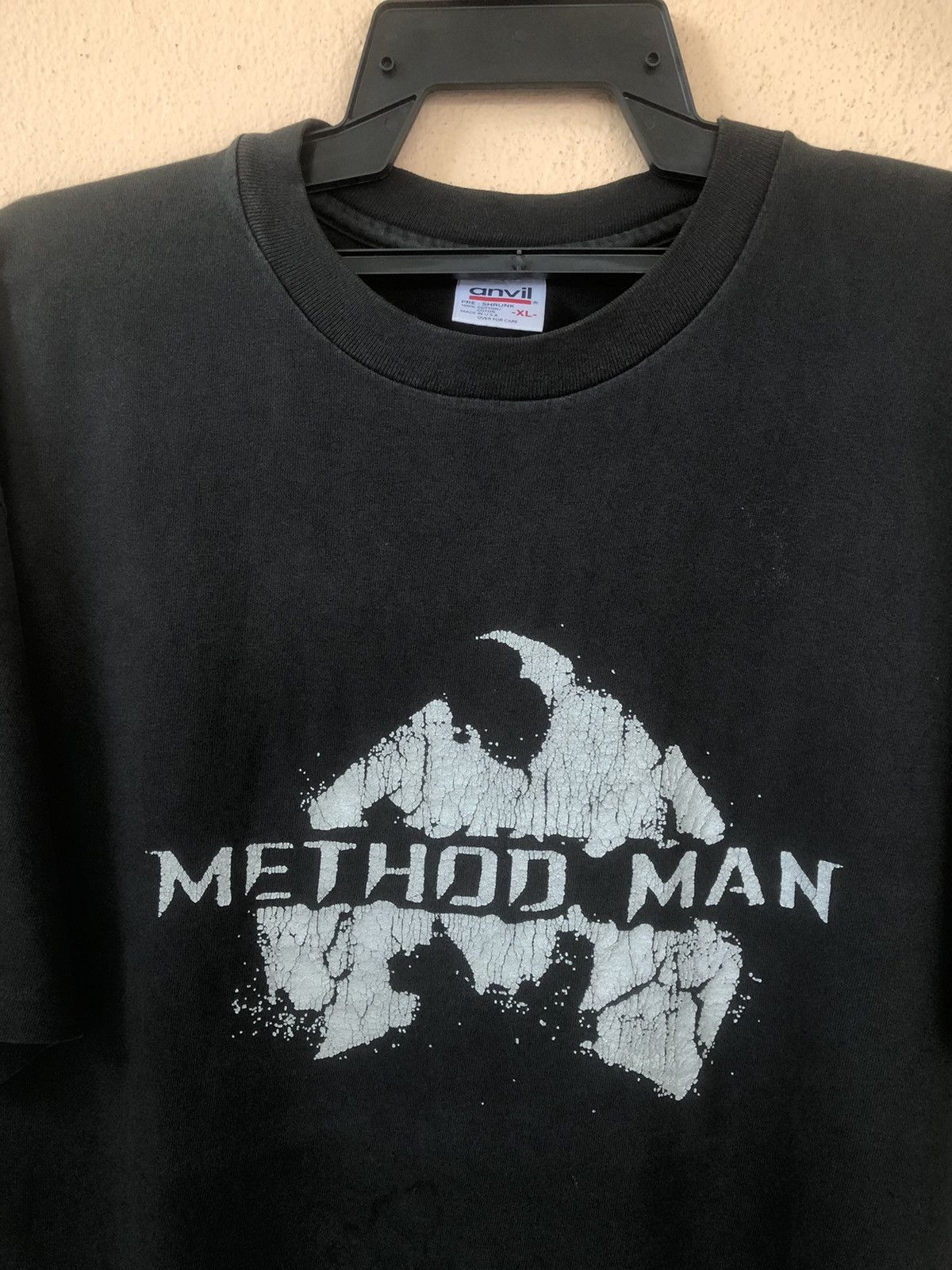 Rap Tees × Vintage × Wu-Tang Clan Vintage 90s METHOD MAN hard Knock Life Tour 99 Size US XL / EU 56 / 4 - 3 Thumbnail