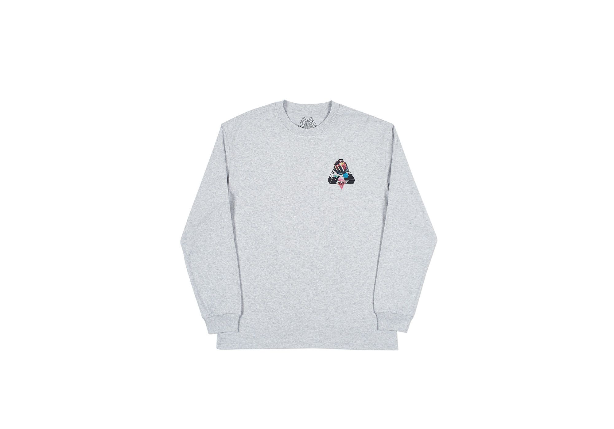 Palace 💚 SS18 Palace Sans Ferg Longsleeve Grey Marl Medium NEW Size US M / EU 48-50 / 2 - 2 Thumbnail