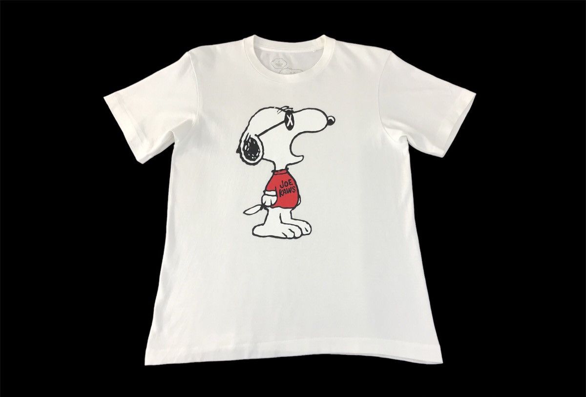 Kaws × Peanuts × Uniqlo Peanuts X Joe Kaws Big Logo Tee Size US S / EU 44-46 / 1 - 1 Thumbnail