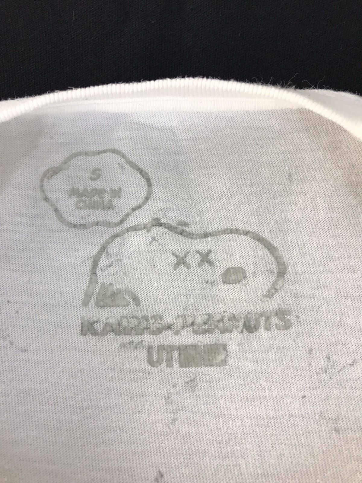 Kaws × Peanuts × Uniqlo Peanuts X Joe Kaws Big Logo Tee Size US S / EU 44-46 / 1 - 5 Thumbnail