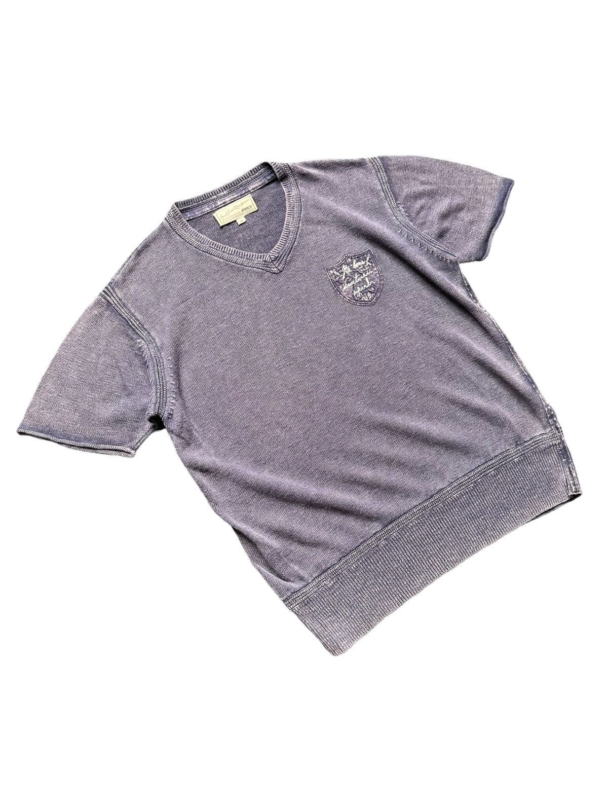 Avirex 2000's Avirex overdyed knit sweater Size US M / EU 48-50 / 2 - 3 Thumbnail