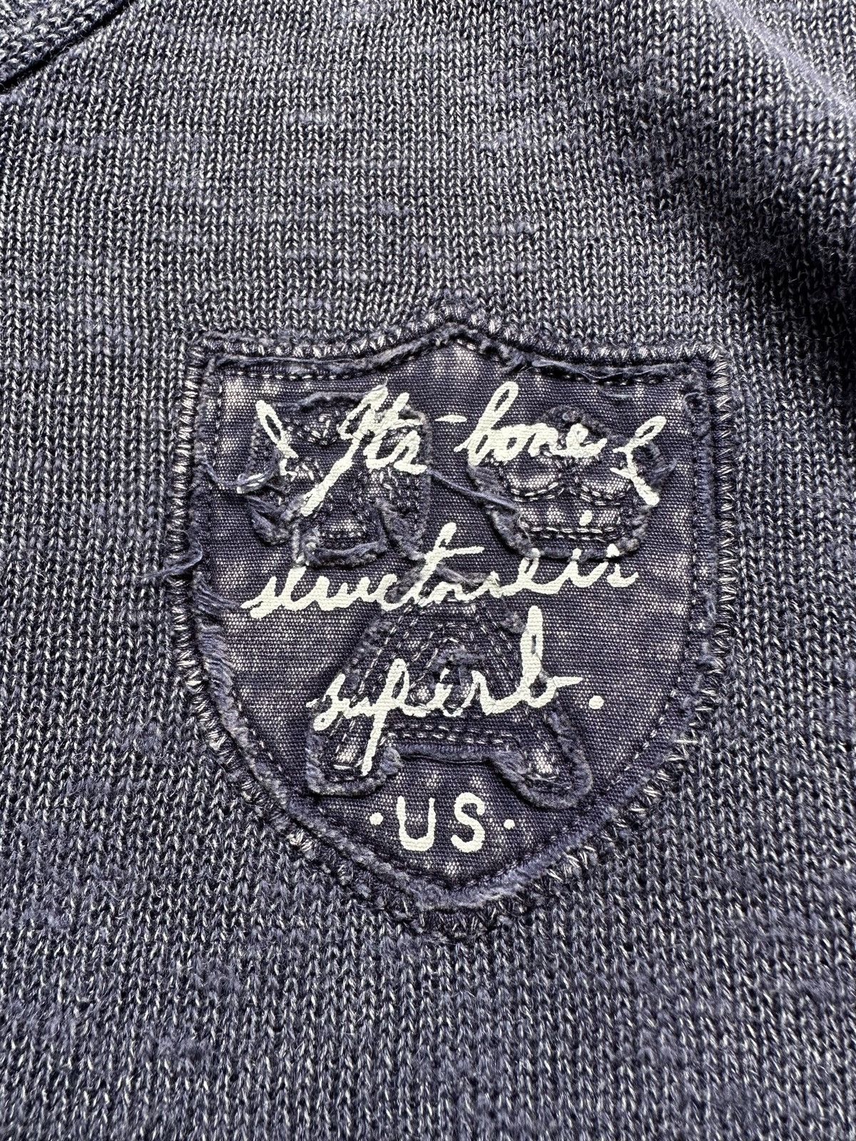 Avirex 2000's Avirex overdyed knit sweater Size US M / EU 48-50 / 2 - 14 Thumbnail