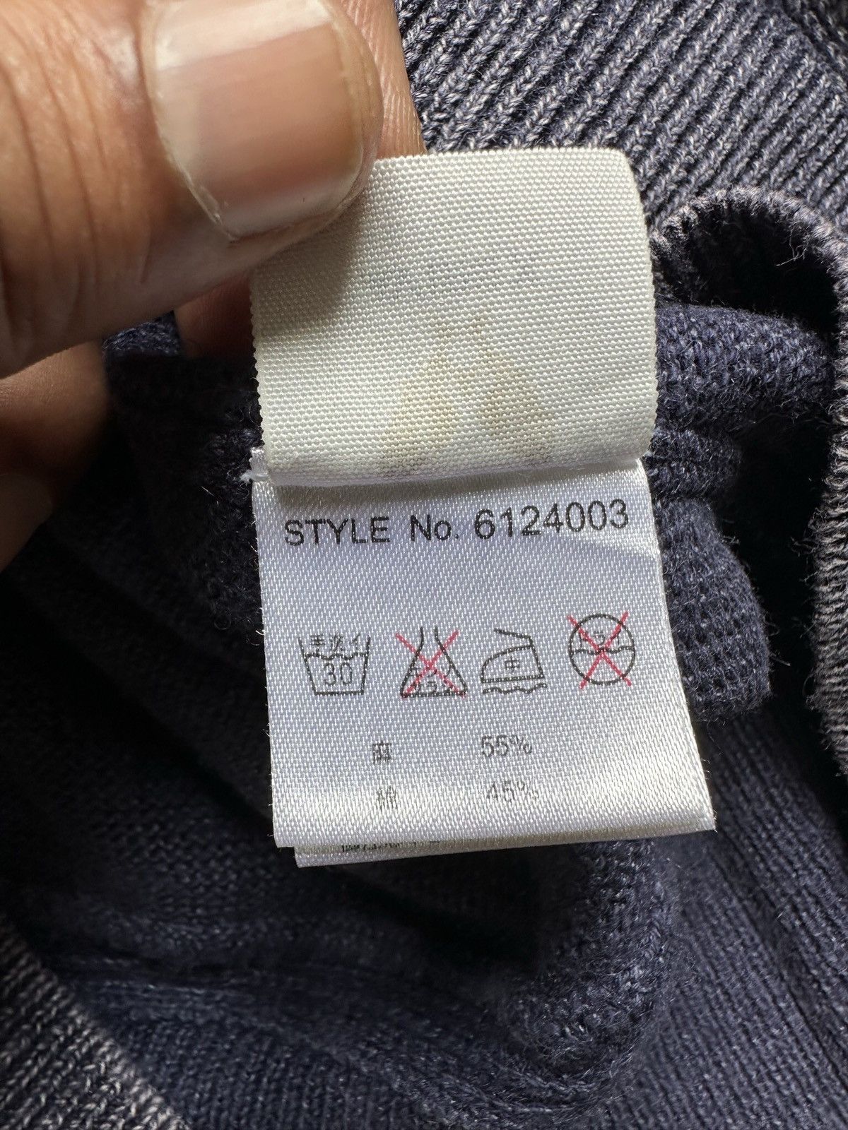 Avirex 2000's Avirex overdyed knit sweater Size US M / EU 48-50 / 2 - 12 Thumbnail