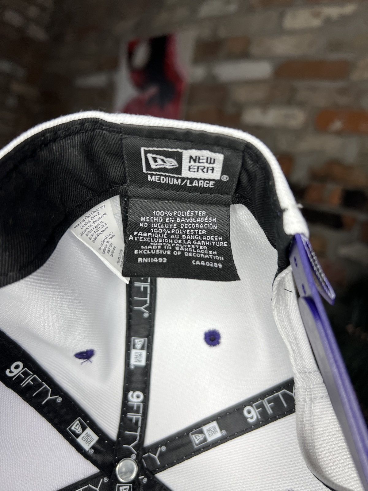 NBA × New Era Los Angeles Lakers New Era Snapback white Size ONE SIZE - 4 Thumbnail