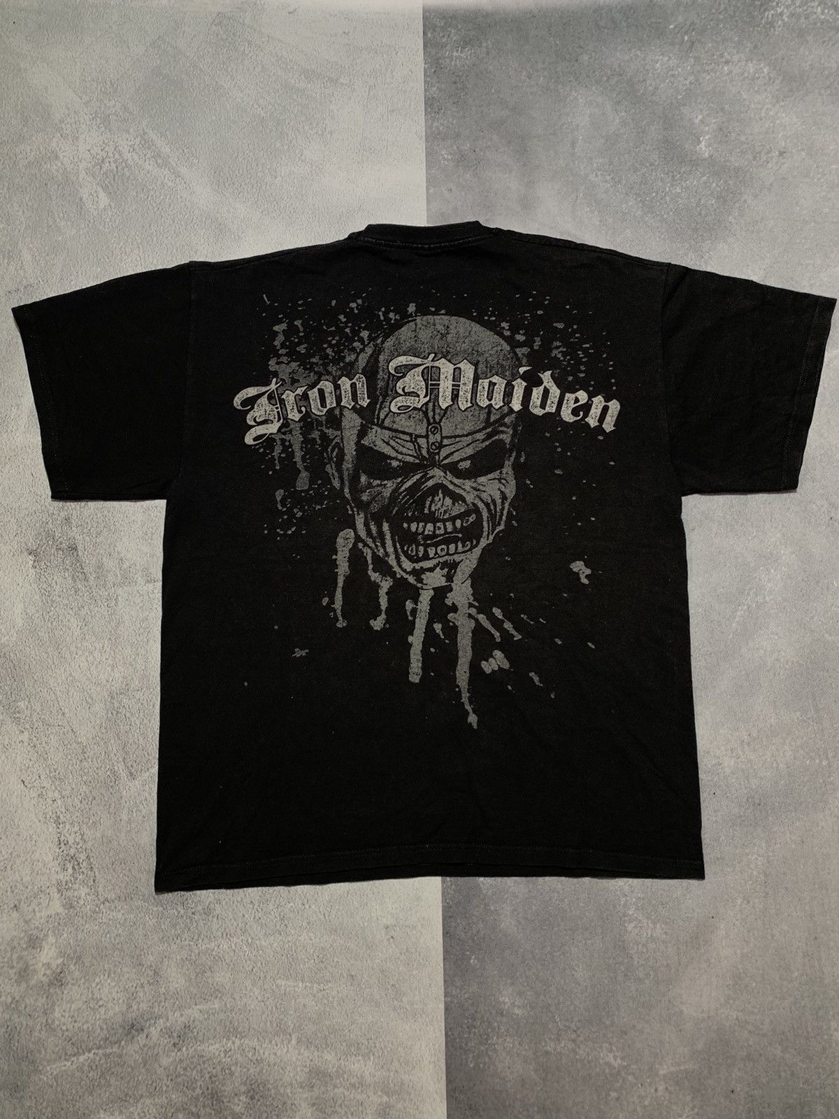 Band Tees Vintage 90s Iron Maiden band tee big logo streetwear size XL Size US XL / EU 56 / 4 - 3 Thumbnail