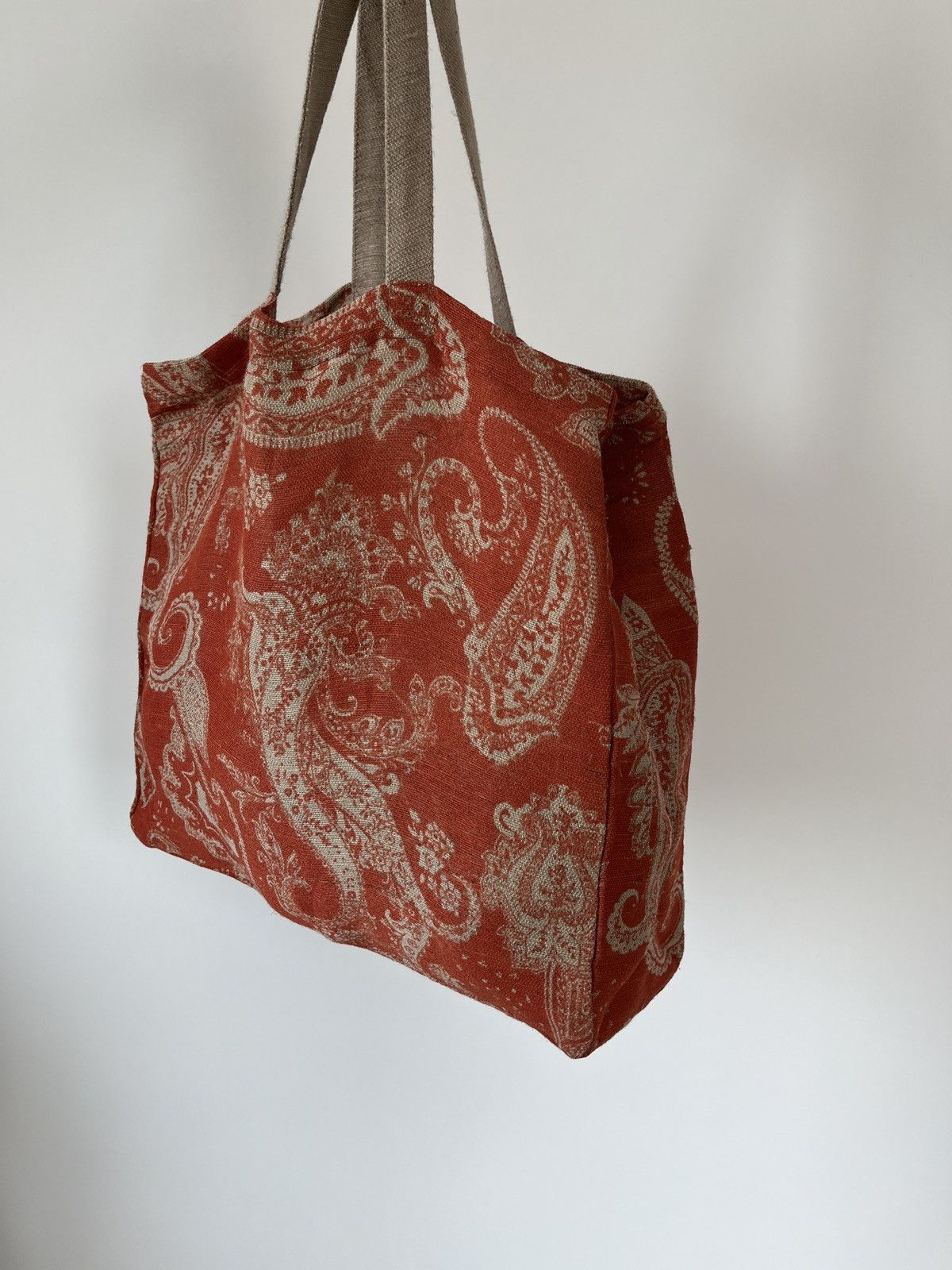 Maje Maje Paisley Orange Tote Bag 2021 Dior Style Size ONE SIZE - 16 Thumbnail