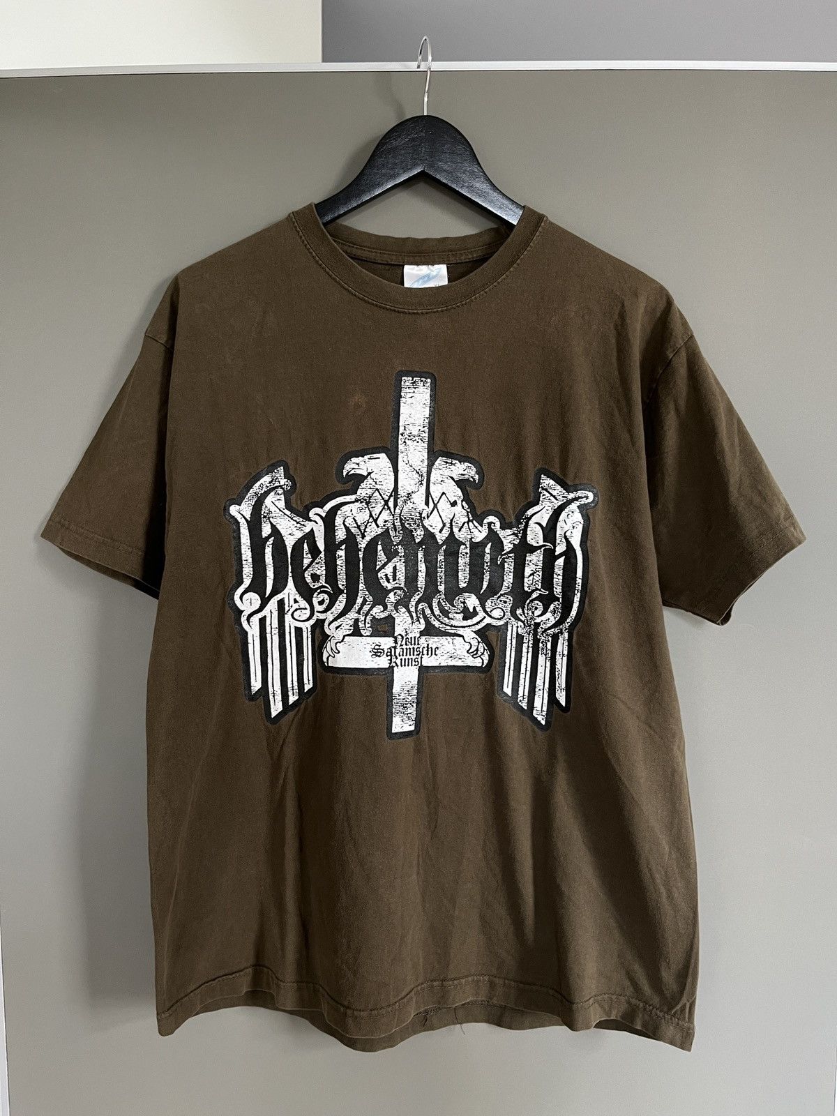 Band Tees BEHEMOTH Neue Satanische Kunst Vintage T-shirt Size US XL / EU 56 / 4 - 1 Thumbnail