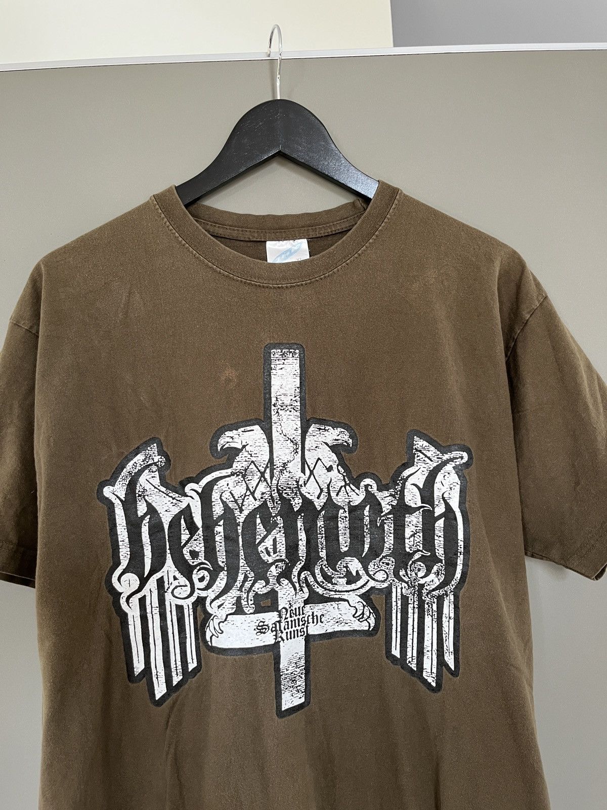 Band Tees BEHEMOTH Neue Satanische Kunst Vintage T-shirt Size US XL / EU 56 / 4 - 4 Thumbnail