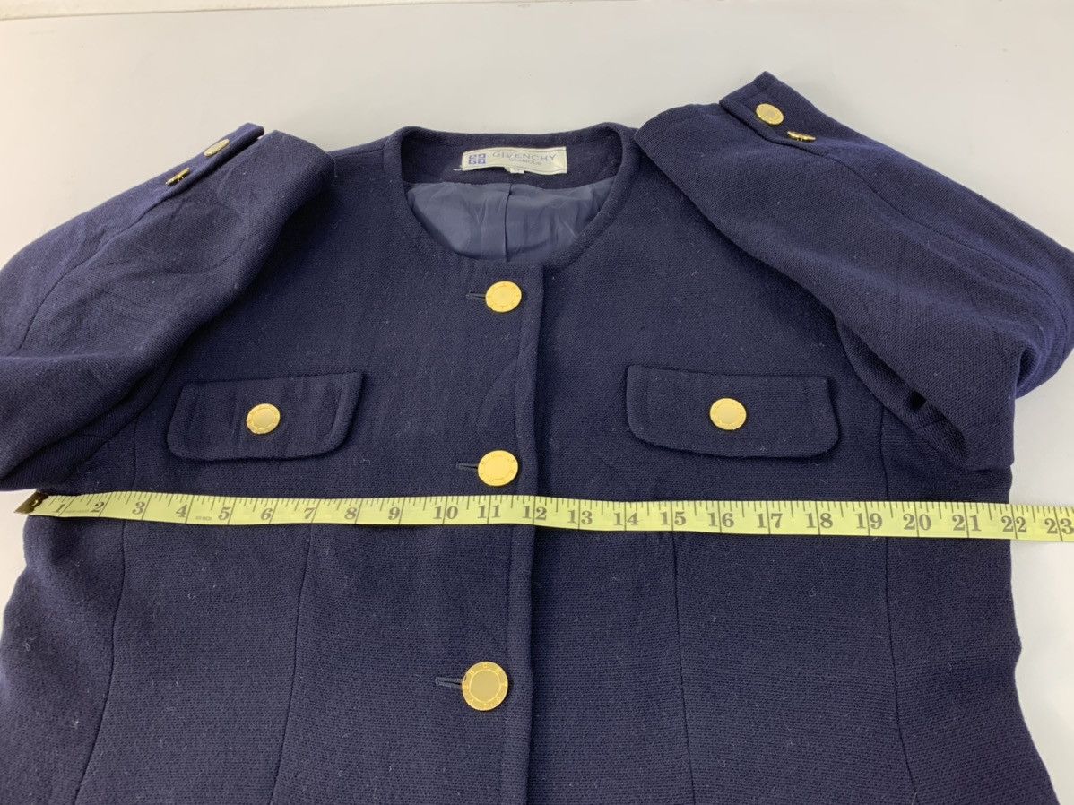 Givenchy Givenchy Glamour Coat Blazer Button Multi Pocket Design Size M / US 6-8 / IT 42-44 - 9 Thumbnail