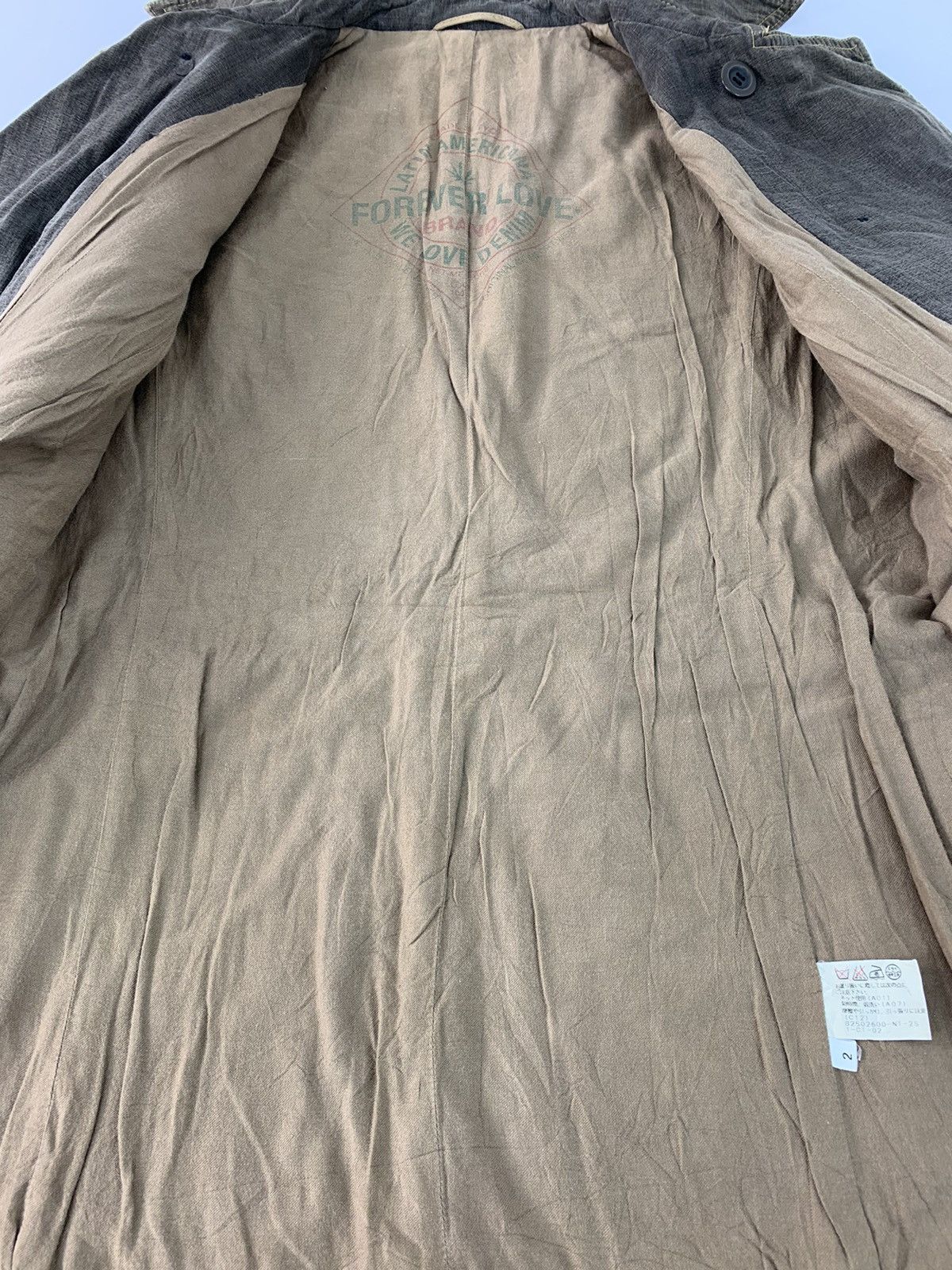 Japanese Brand Forever Love Latin Americana Double Breasted Jacket Pocket Size S / US 4 / IT 40 - 5 Thumbnail
