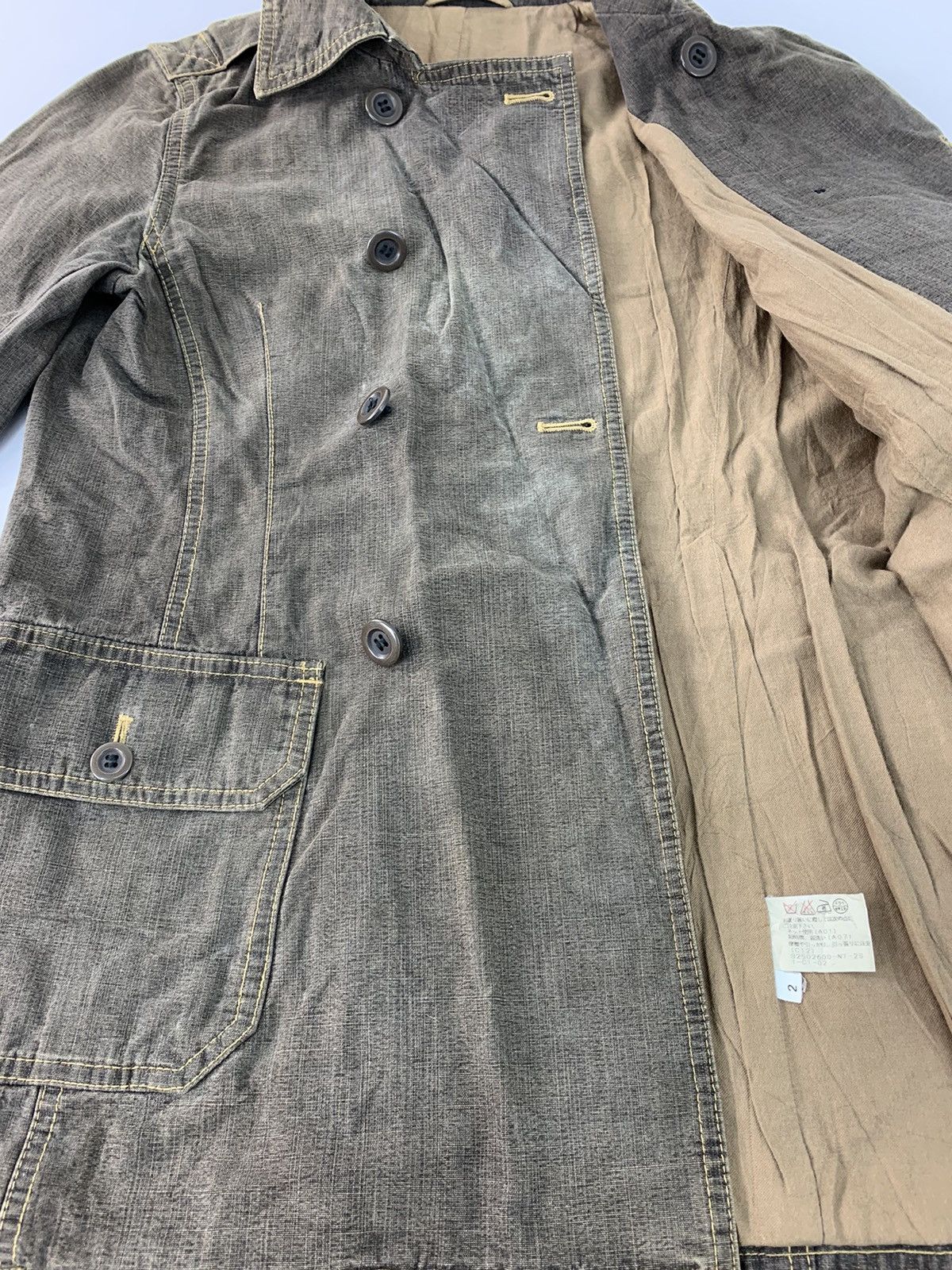 Japanese Brand Forever Love Latin Americana Double Breasted Jacket Pocket Size S / US 4 / IT 40 - 3 Thumbnail